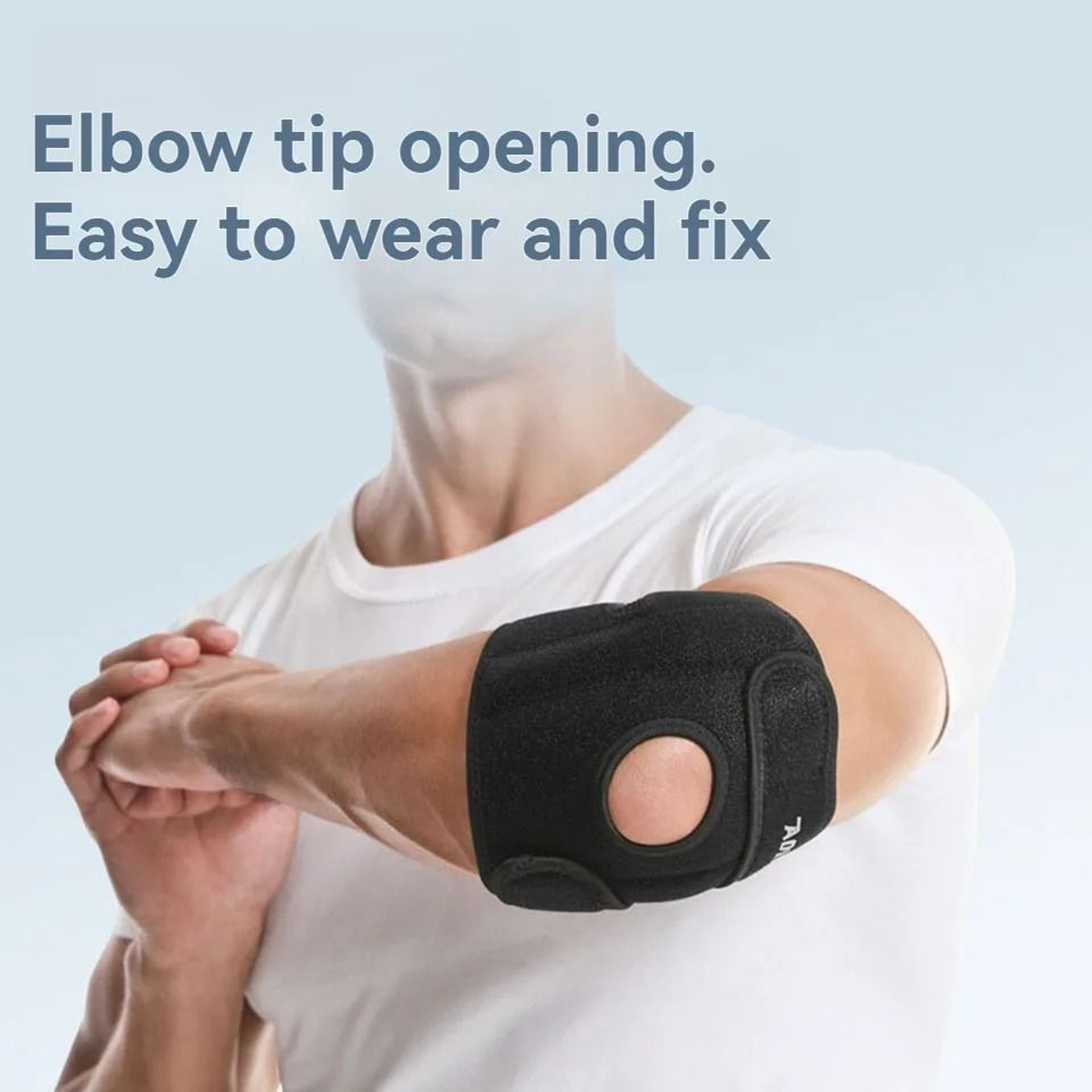 AOLIKES Adjustable Elbow Brace For Tendonitis And Sports Support 5