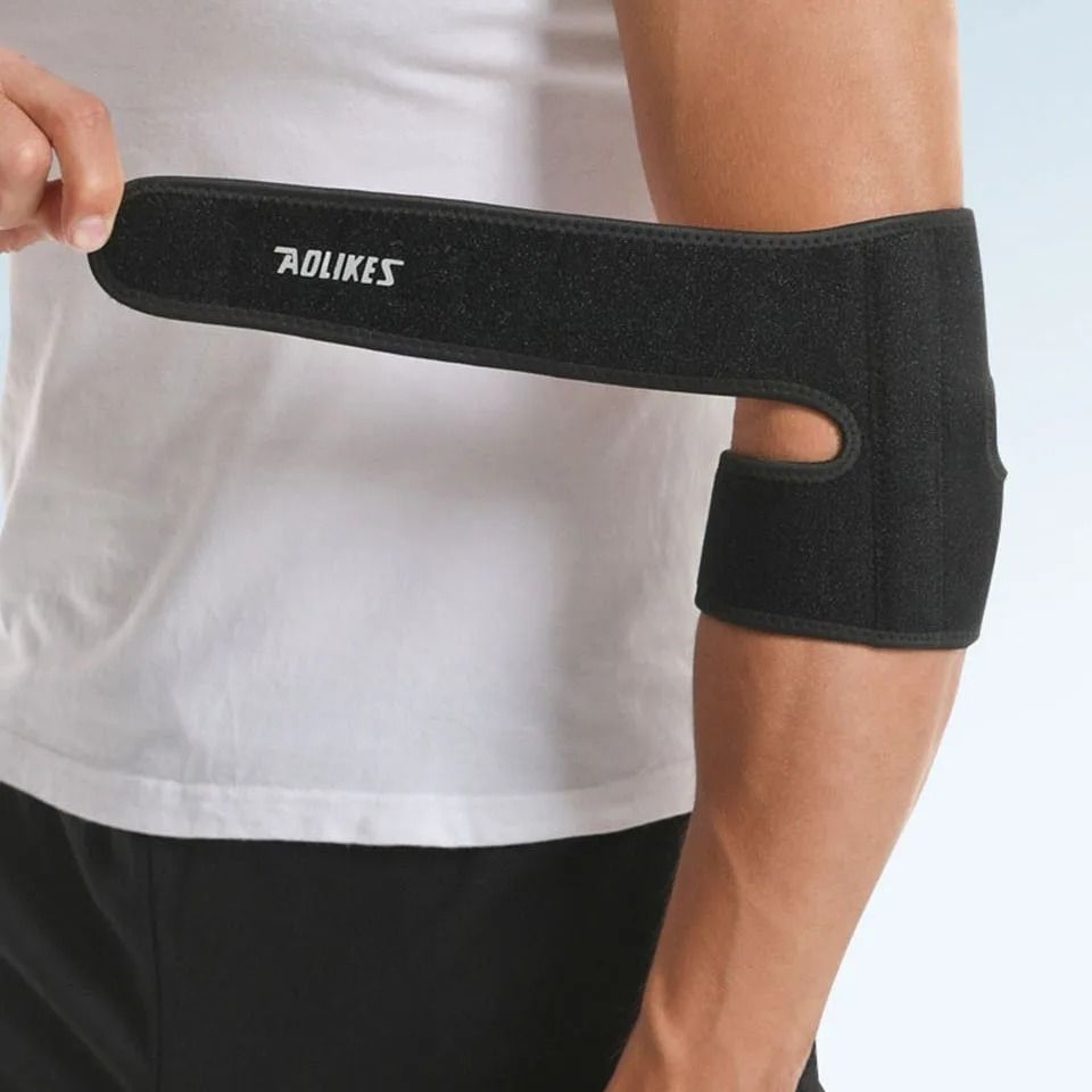 AOLIKES Adjustable Elbow Brace For Tendonitis And Sports Support 6