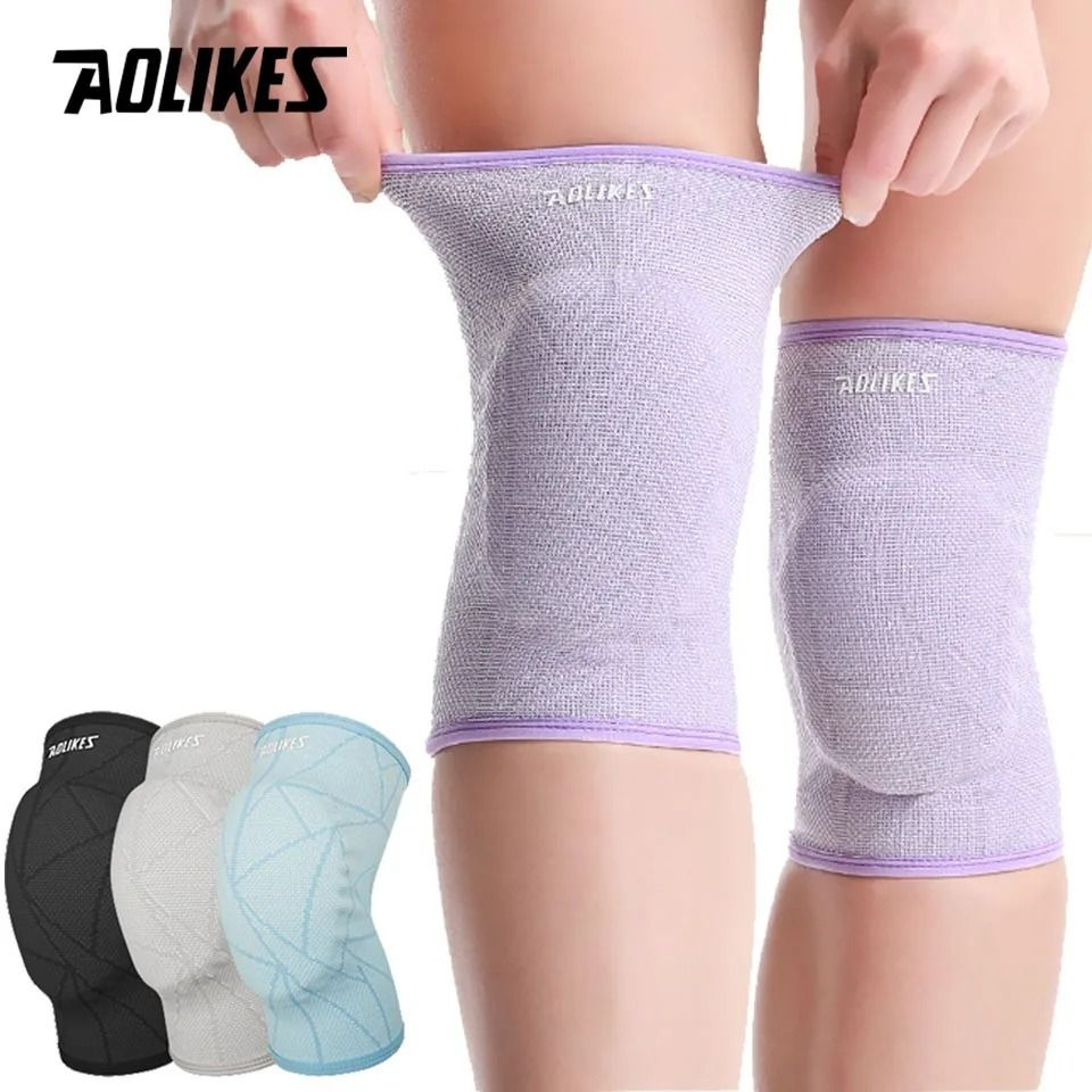 AOLIKES Soft Breathable Volleyball Knee Pads 0
