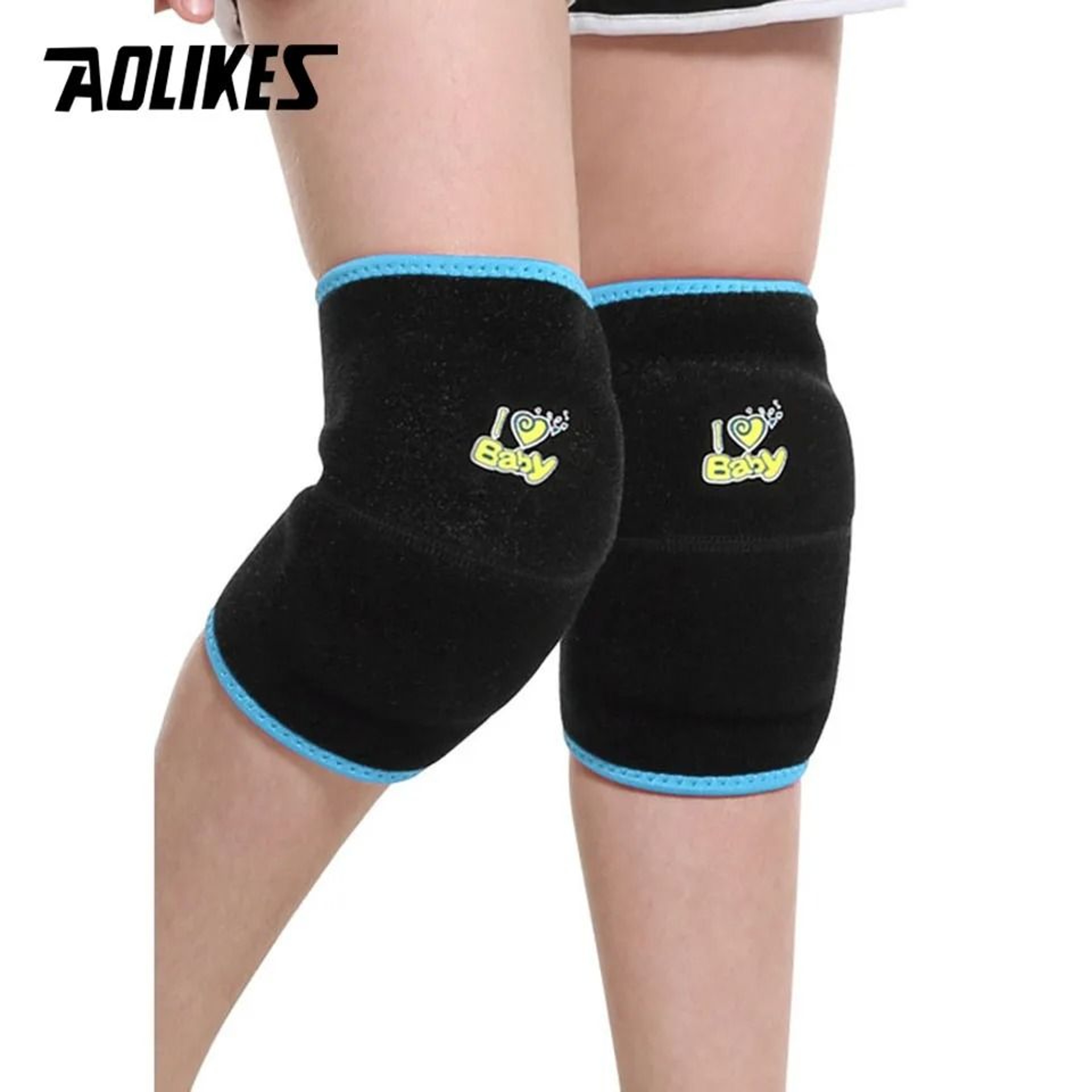 AOLIKES Kids Padded Knee Pads For Skating And Cycling 3
