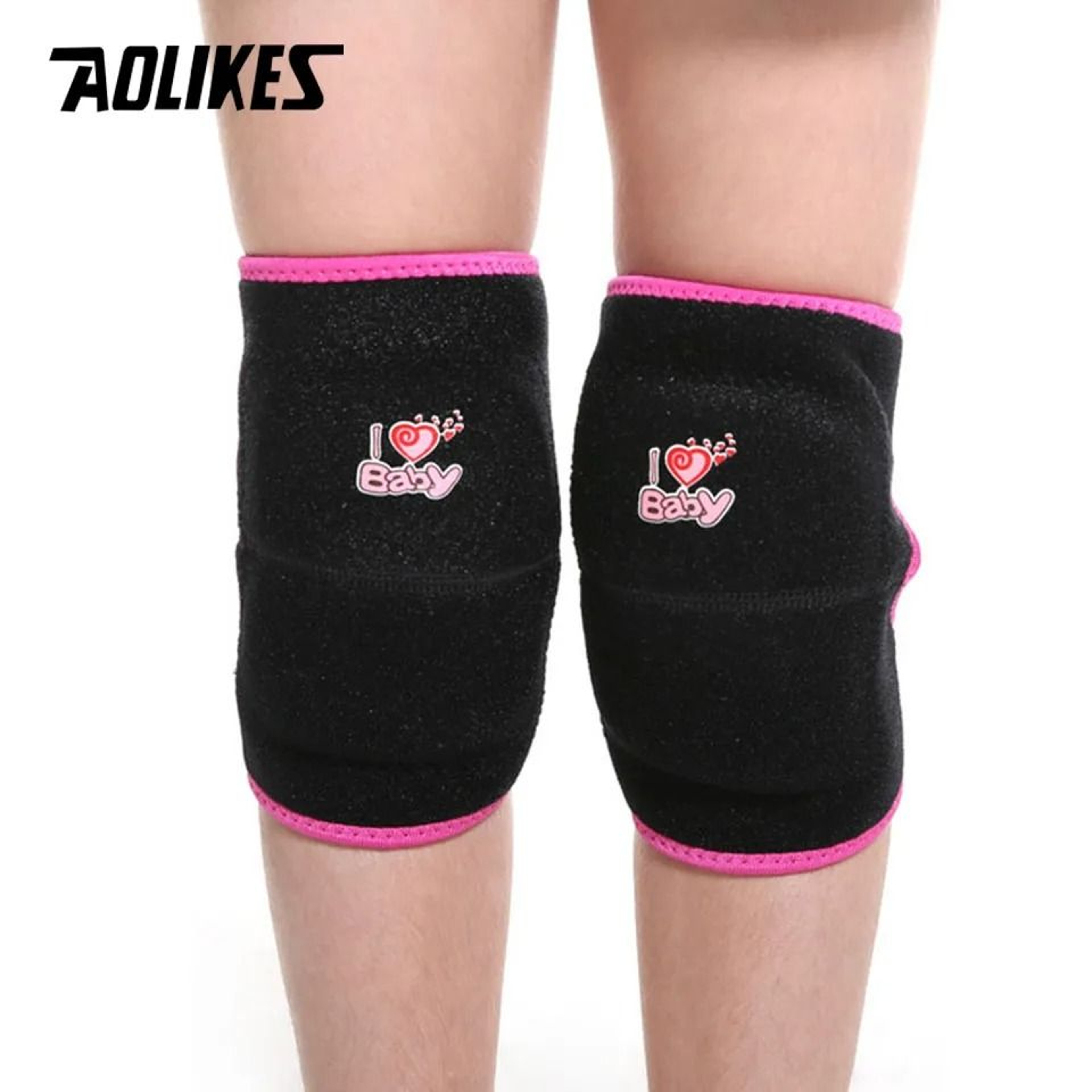 AOLIKES Kids Padded Knee Pads For Skating And Cycling 2