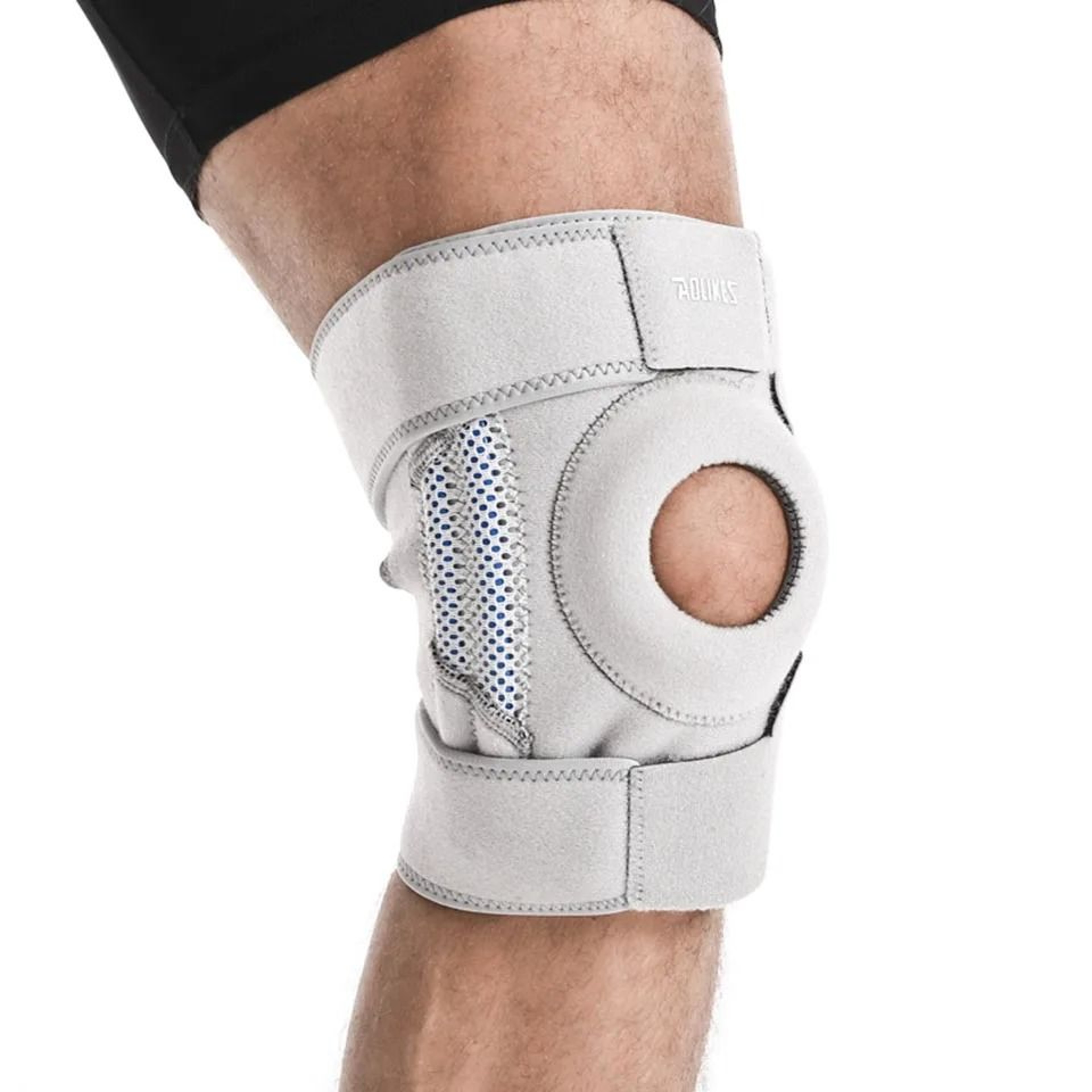 AOLIKES Knee Brace With Side Stabilizers And Patella Gel Pad 4