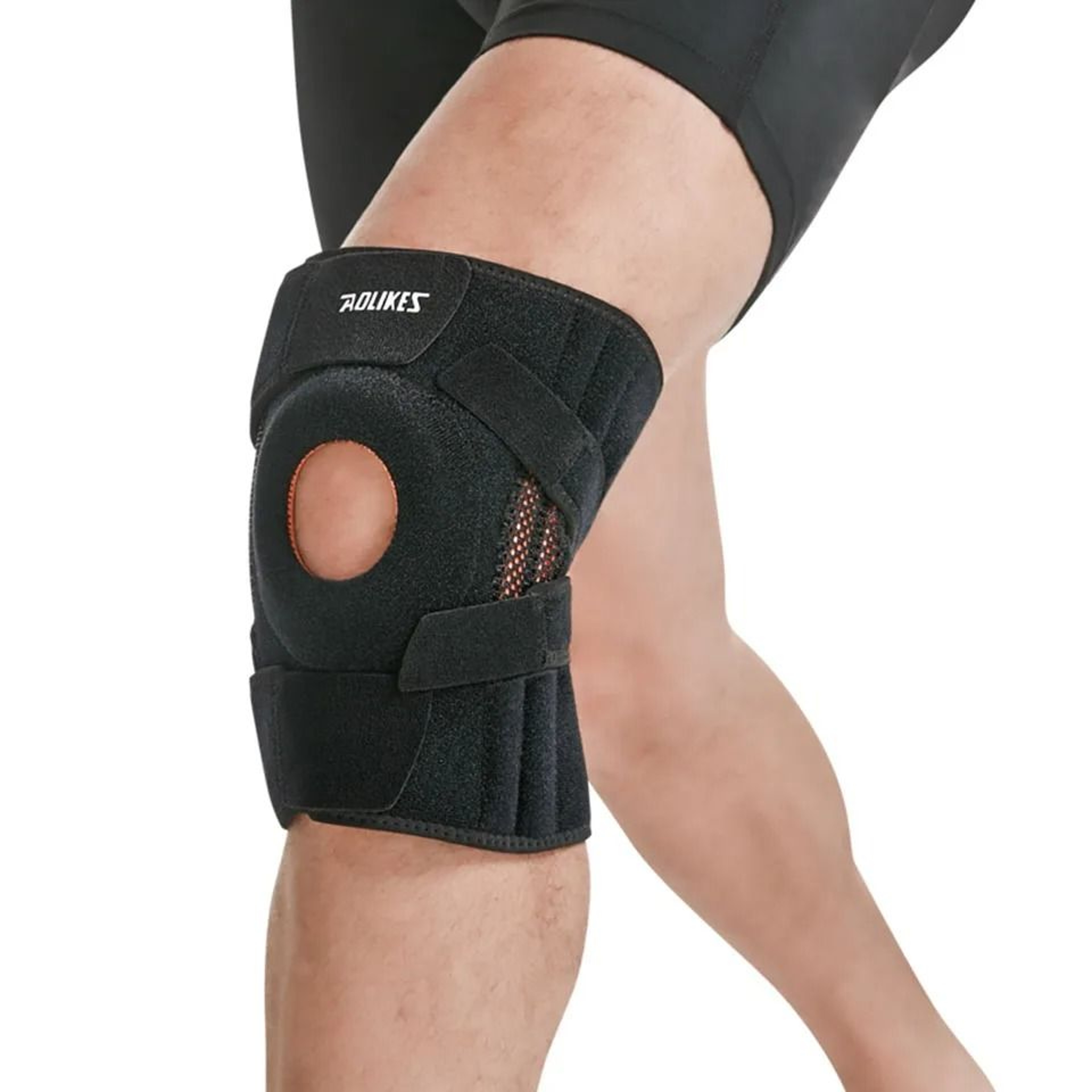 AOLIKES Knee Brace With Side Stabilizers And Patella Gel Pad 6