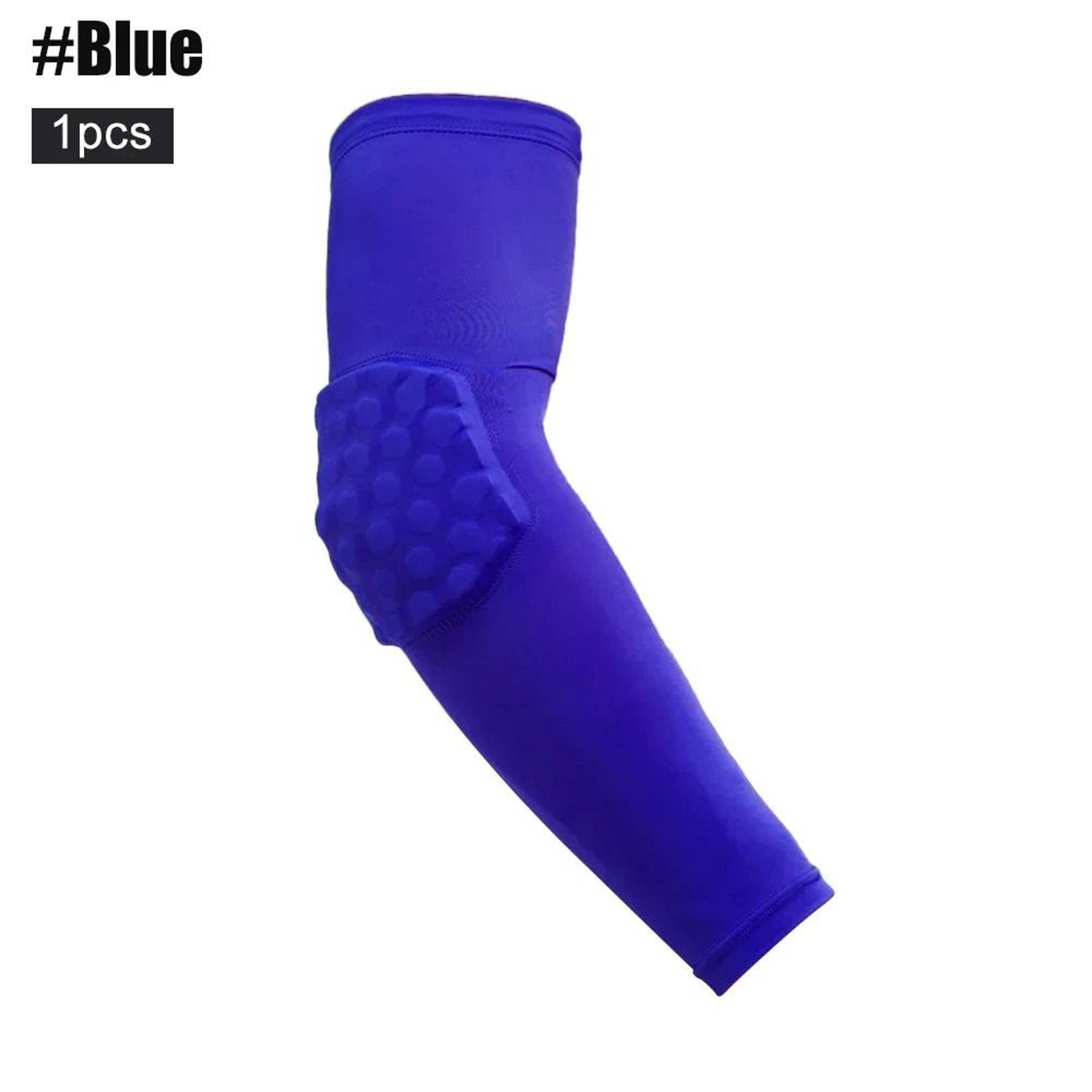 RGGMQQ Padded Arm Sleeve With Honeycomb Elbow Protection 3