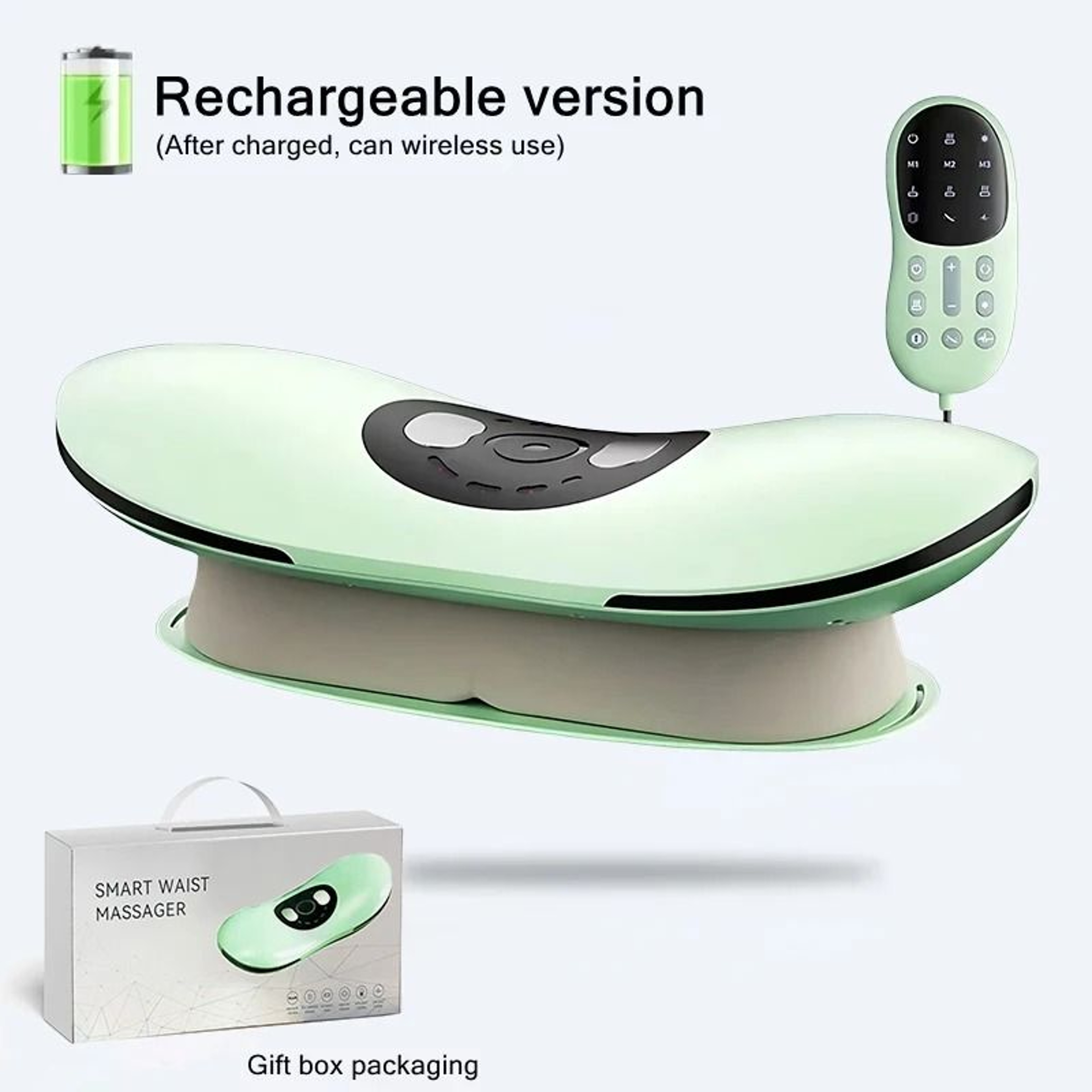Electric Lumbar Traction Massager With Heat And Vibration 0