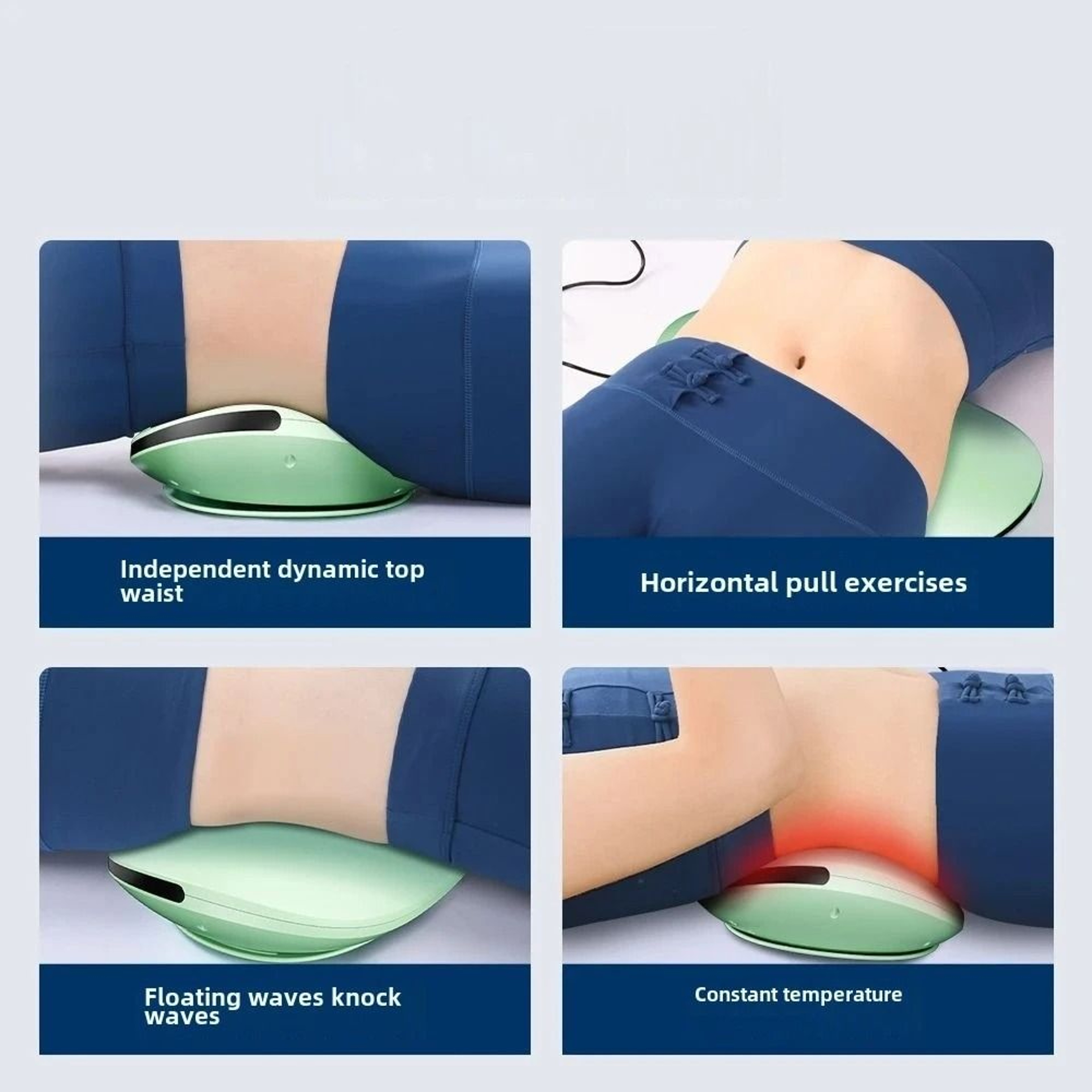 Electric Lumbar Traction Massager With Heat And Vibration 9