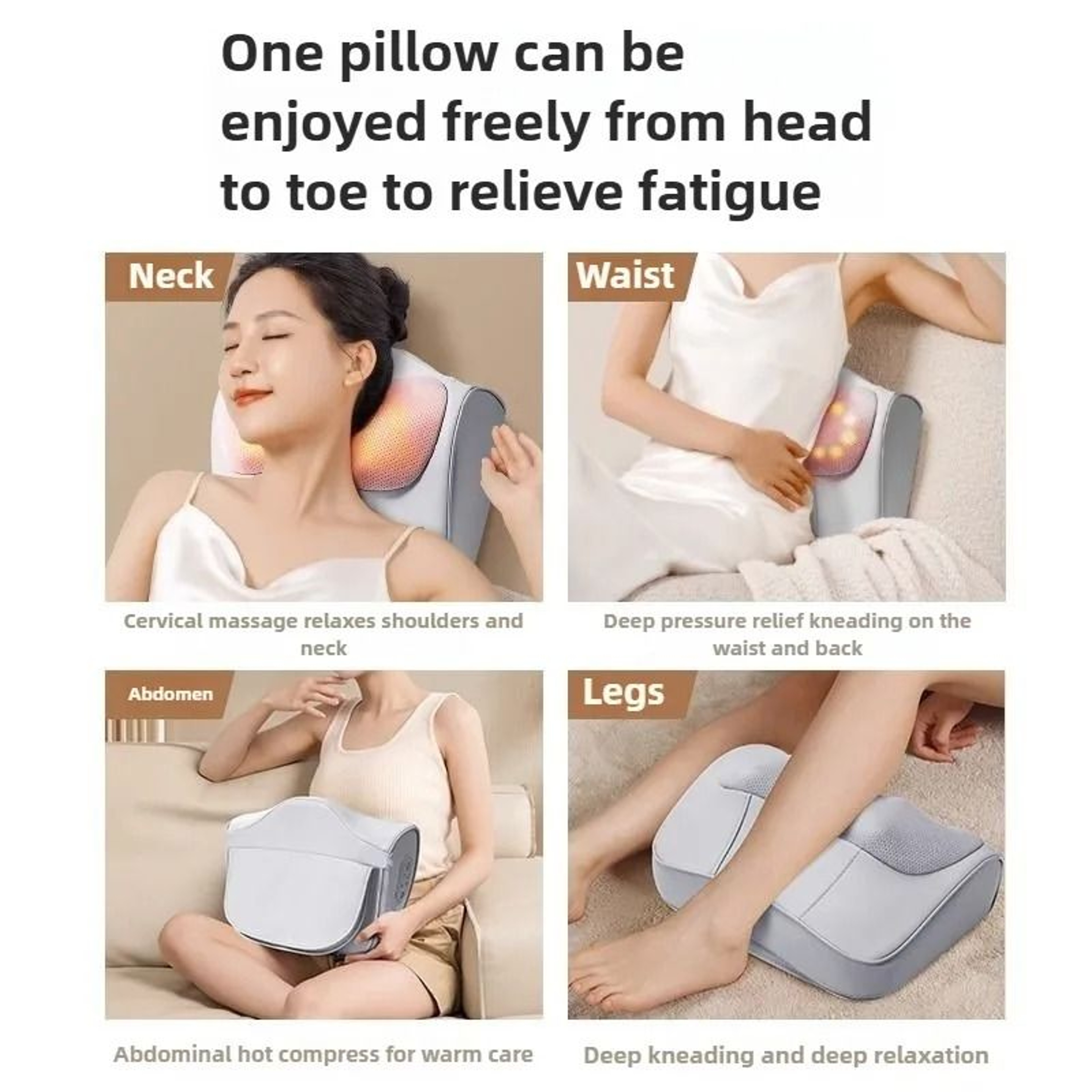 Heated Shiatsu Neck Massage Pillow 9