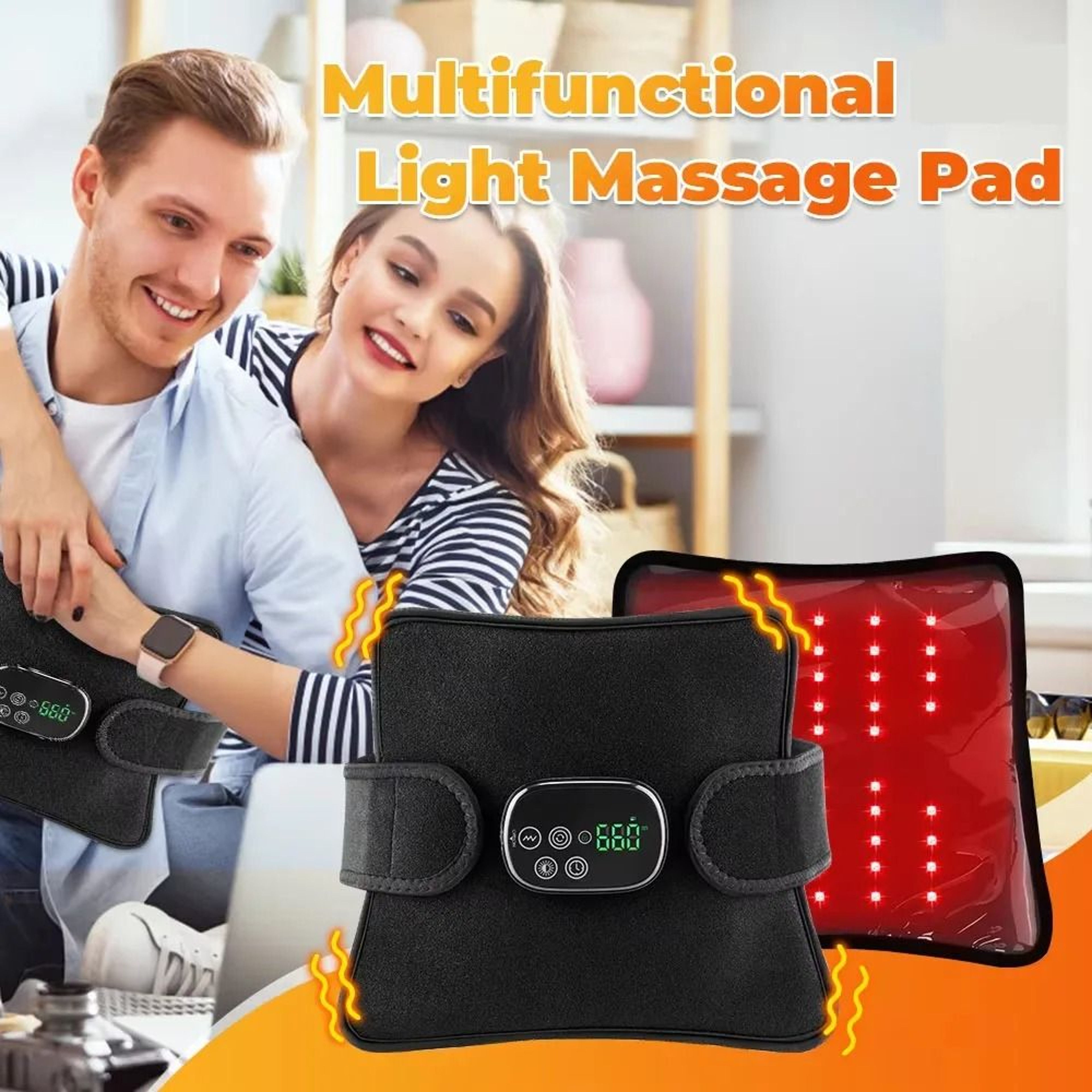 Cordless Red Light Therapy Wrap For Joint And Muscle Relaxation 0