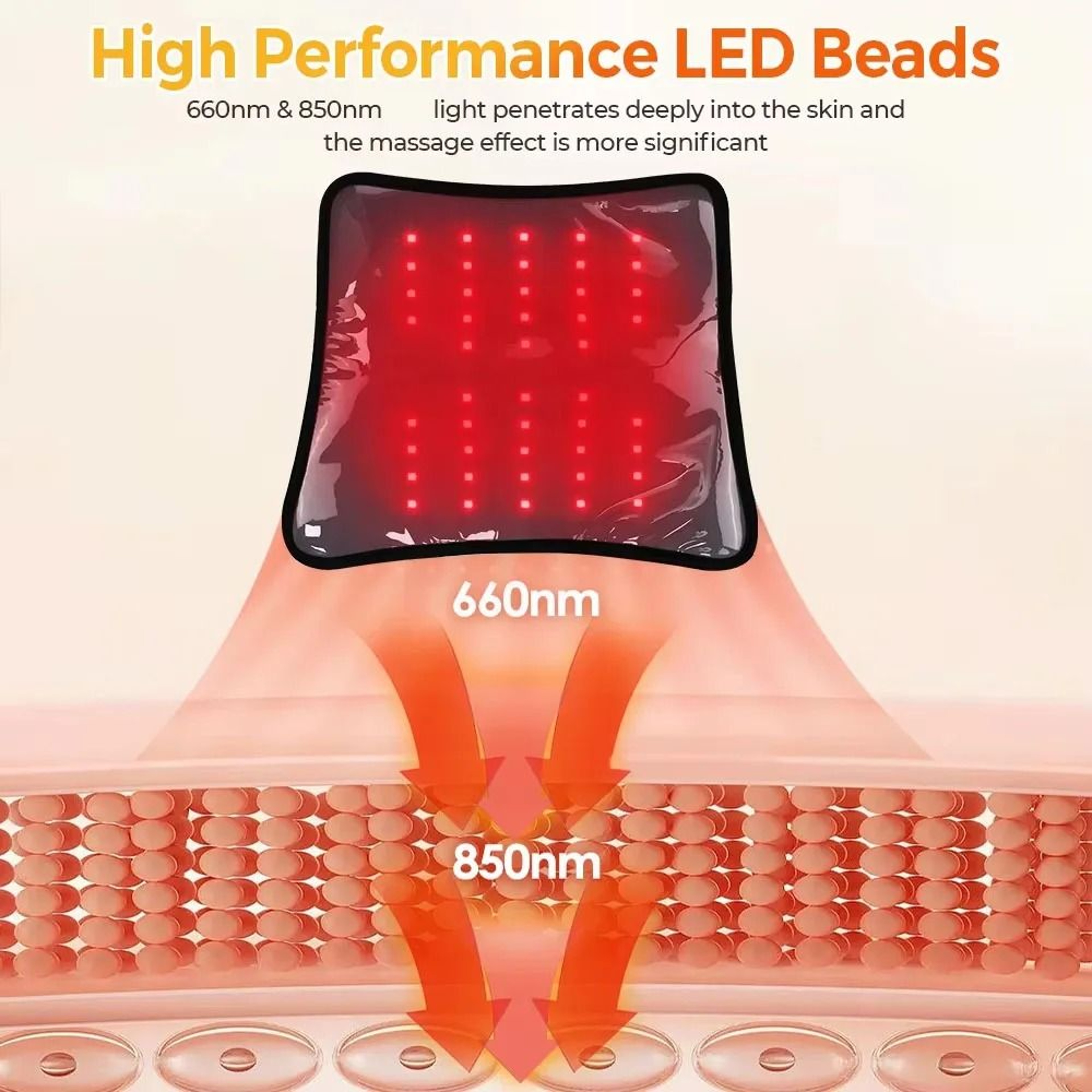 Cordless Red Light Therapy Wrap For Joint And Muscle Relaxation 9