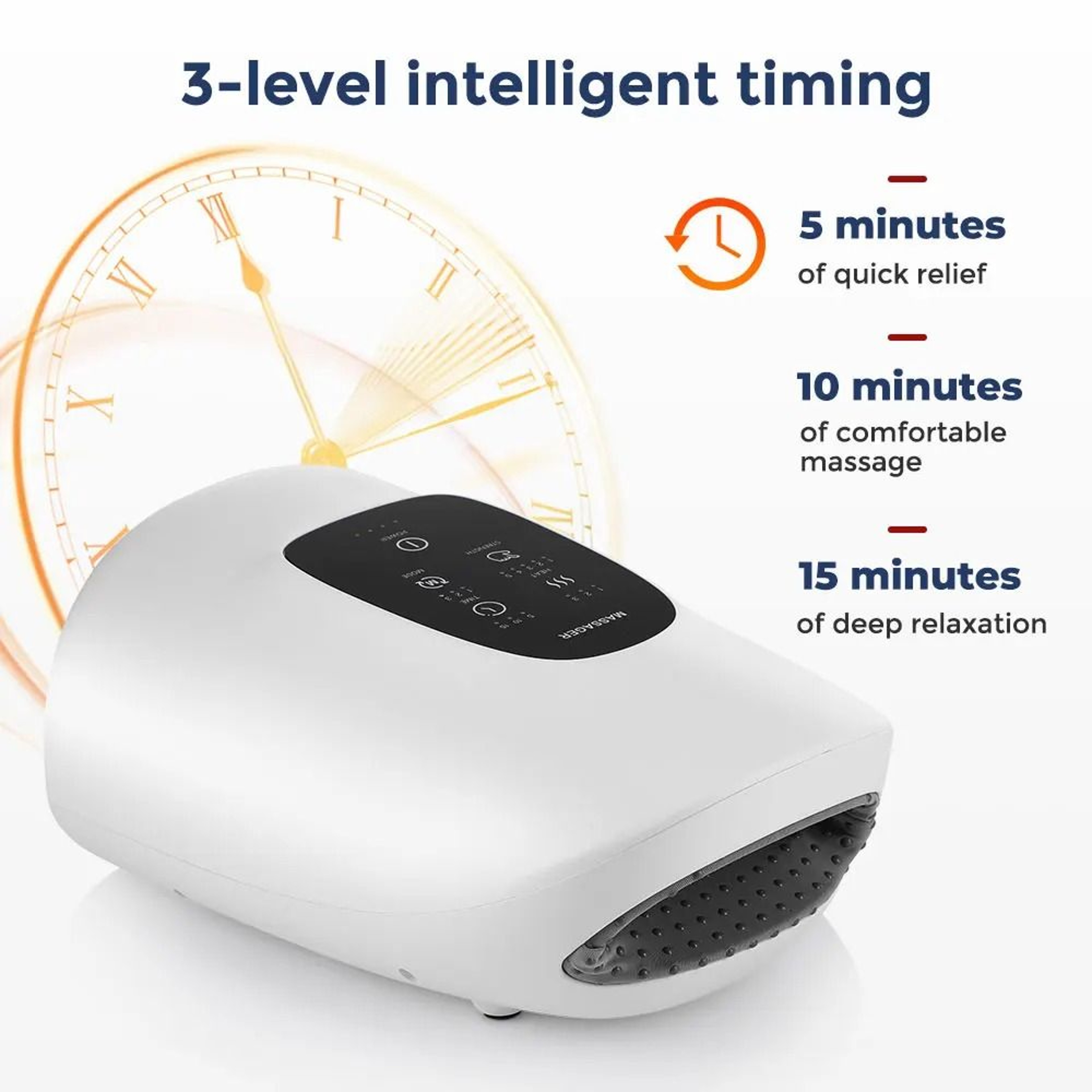 Heated Air Compression Hand Massager For Finger Relaxation 6