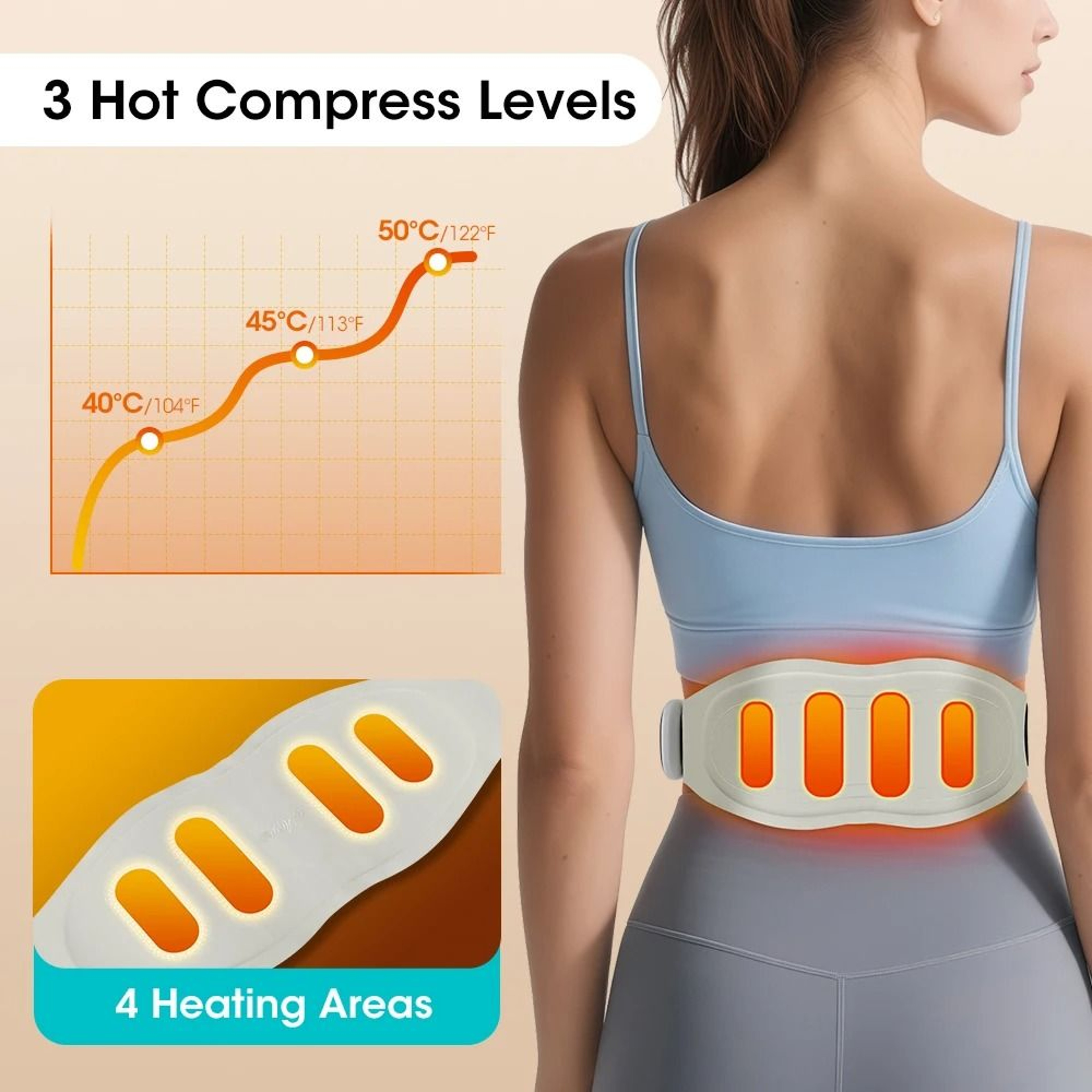 EMS Heated Waist Massager Belt 3