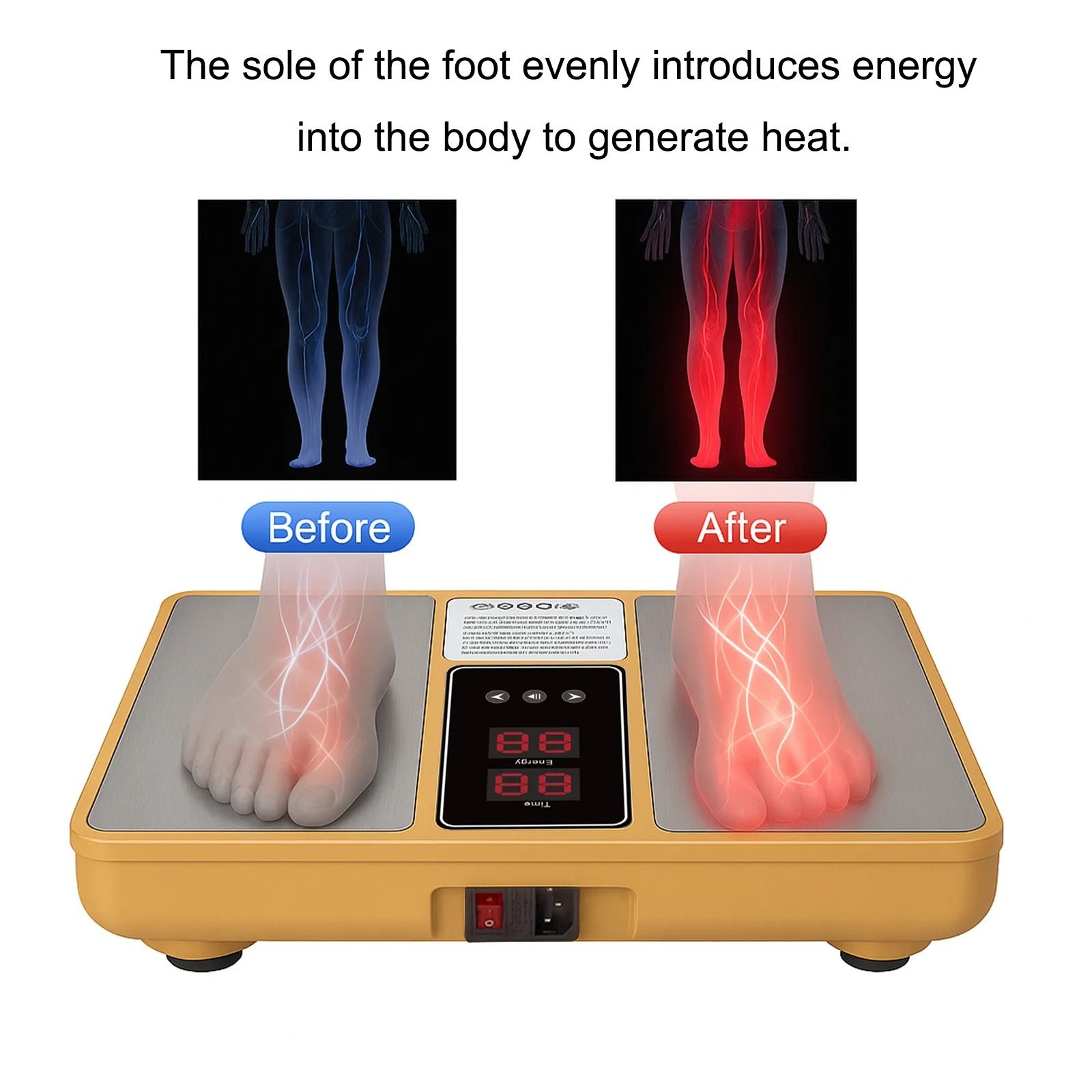 Terahertz Heated Foot Relaxation Massager 8