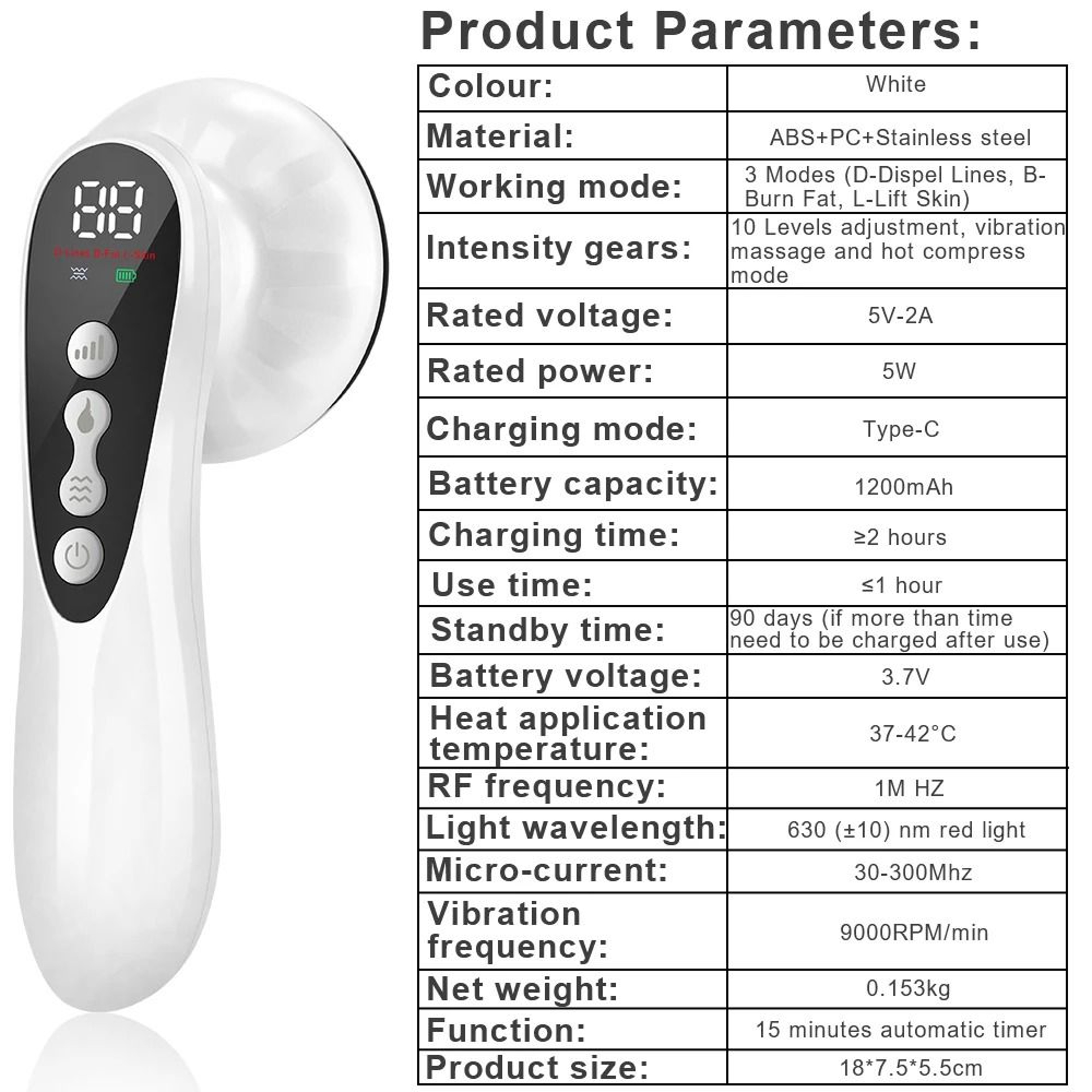Cordless Vibrating Body Sculpting And Cellulite Massage Kit 2