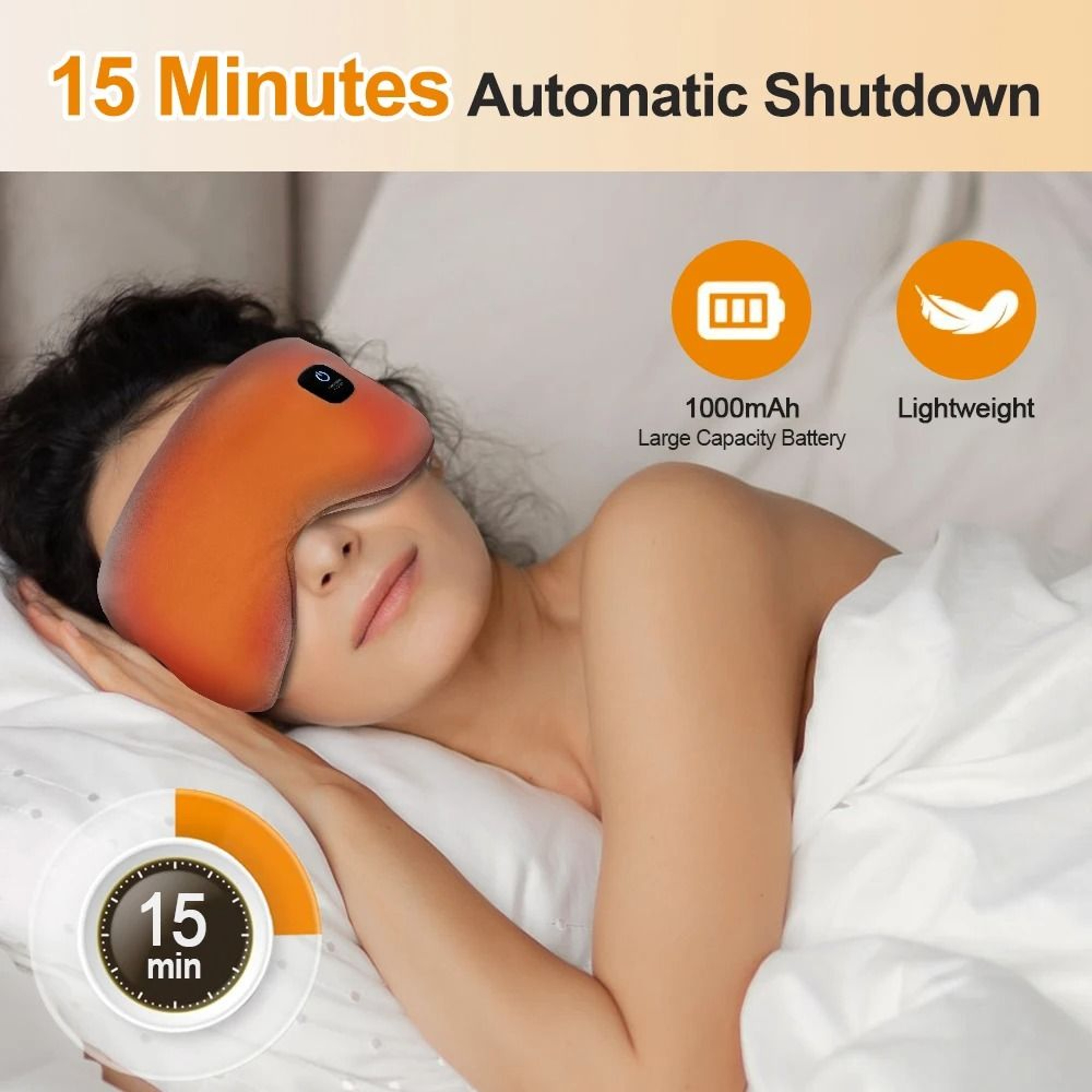Washable Heated Eye Mask For Dry Eyes And Travel 0