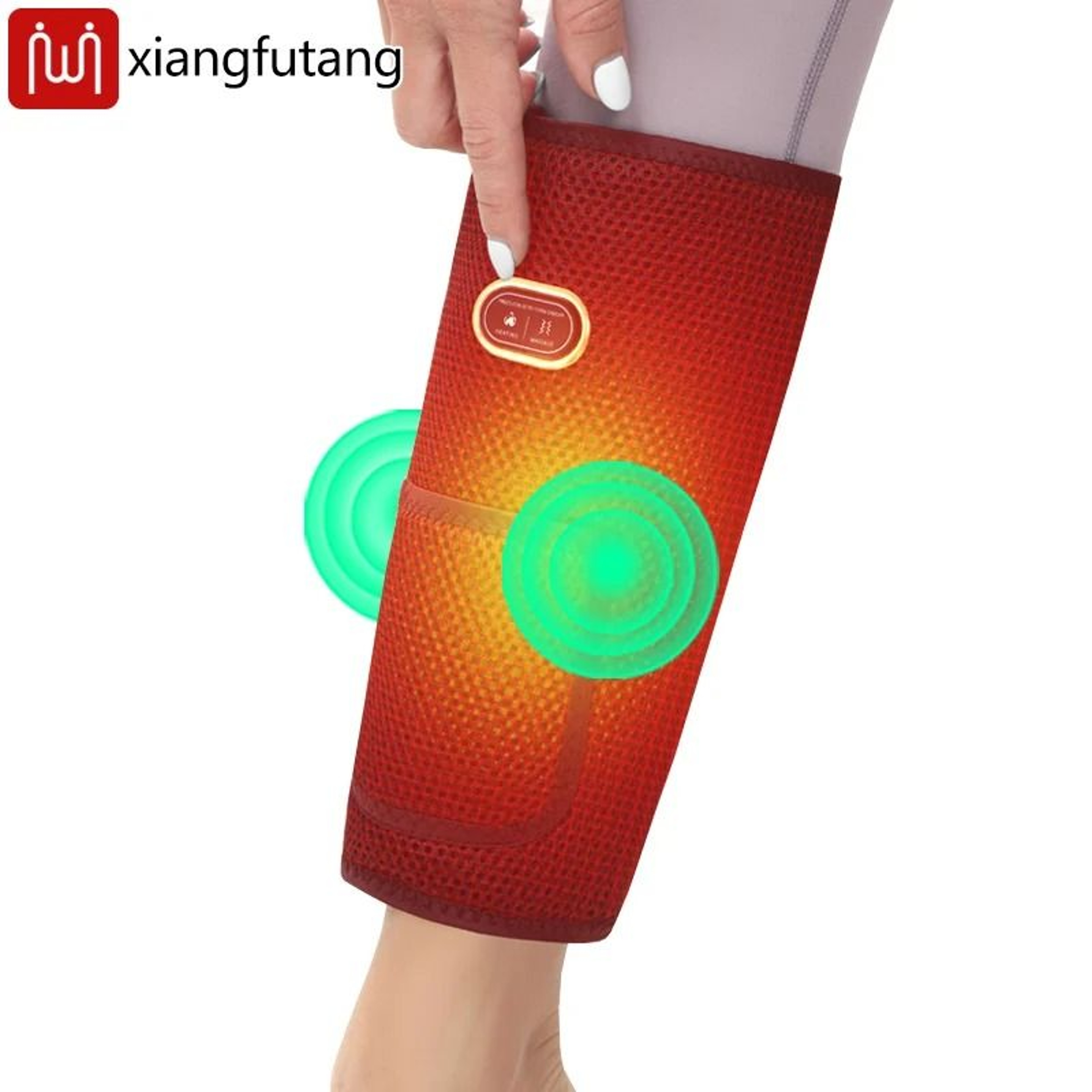 3 Mode Heated Vibration Calf And Arm Massage Wrap 7