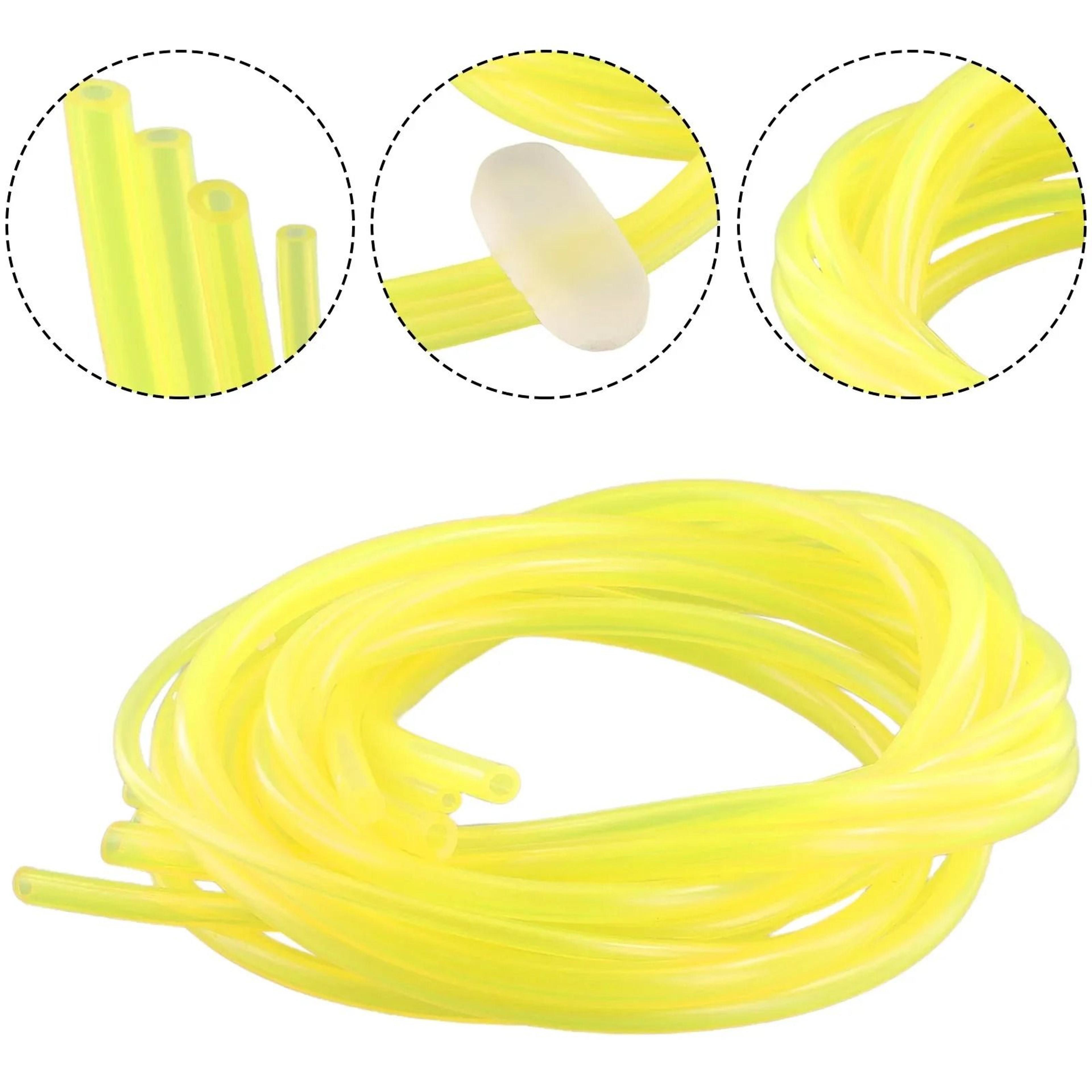 Four Size Small Engine Fuel Line Hose Set 4