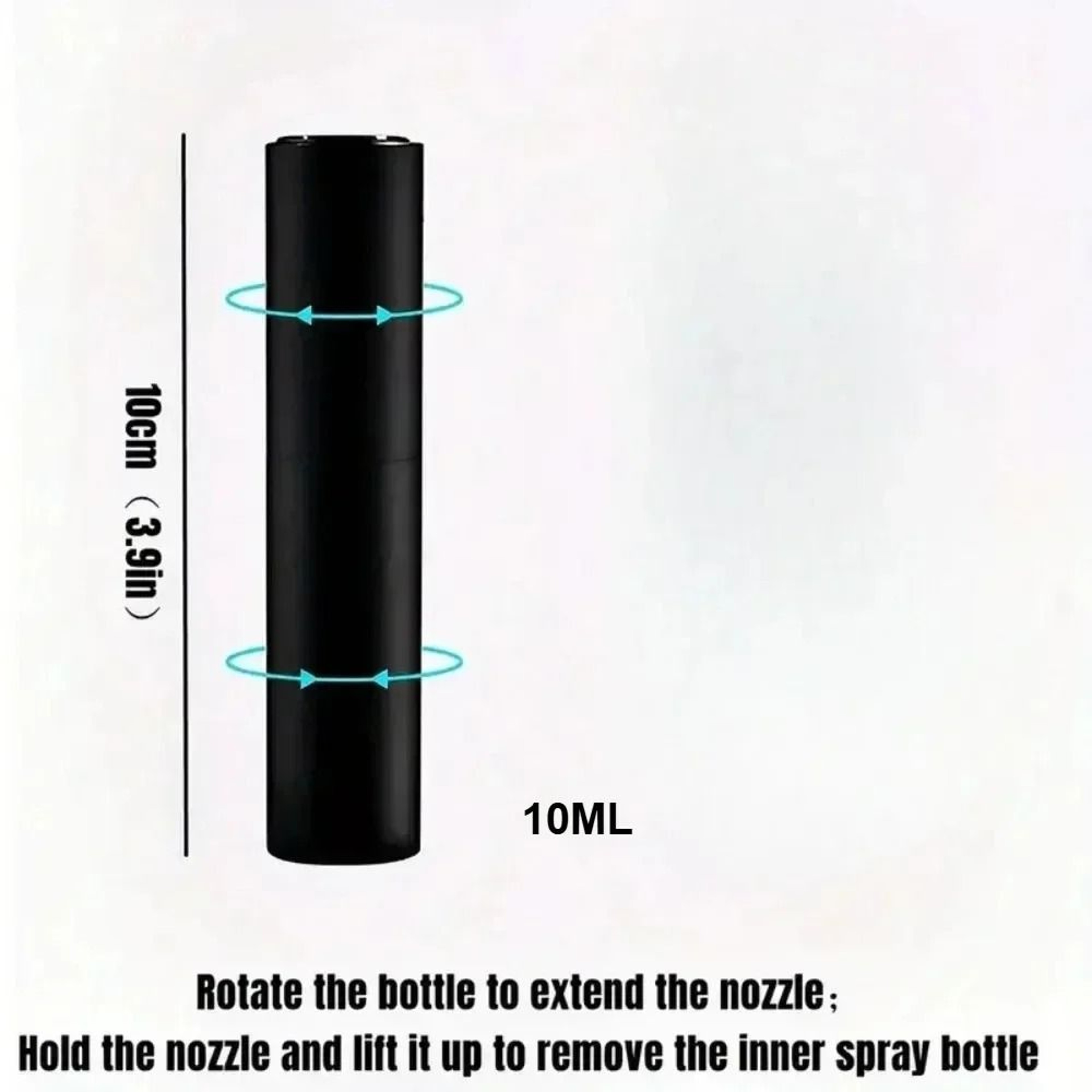 10ml Anti Static Coffee Bean Spray Bottle 7