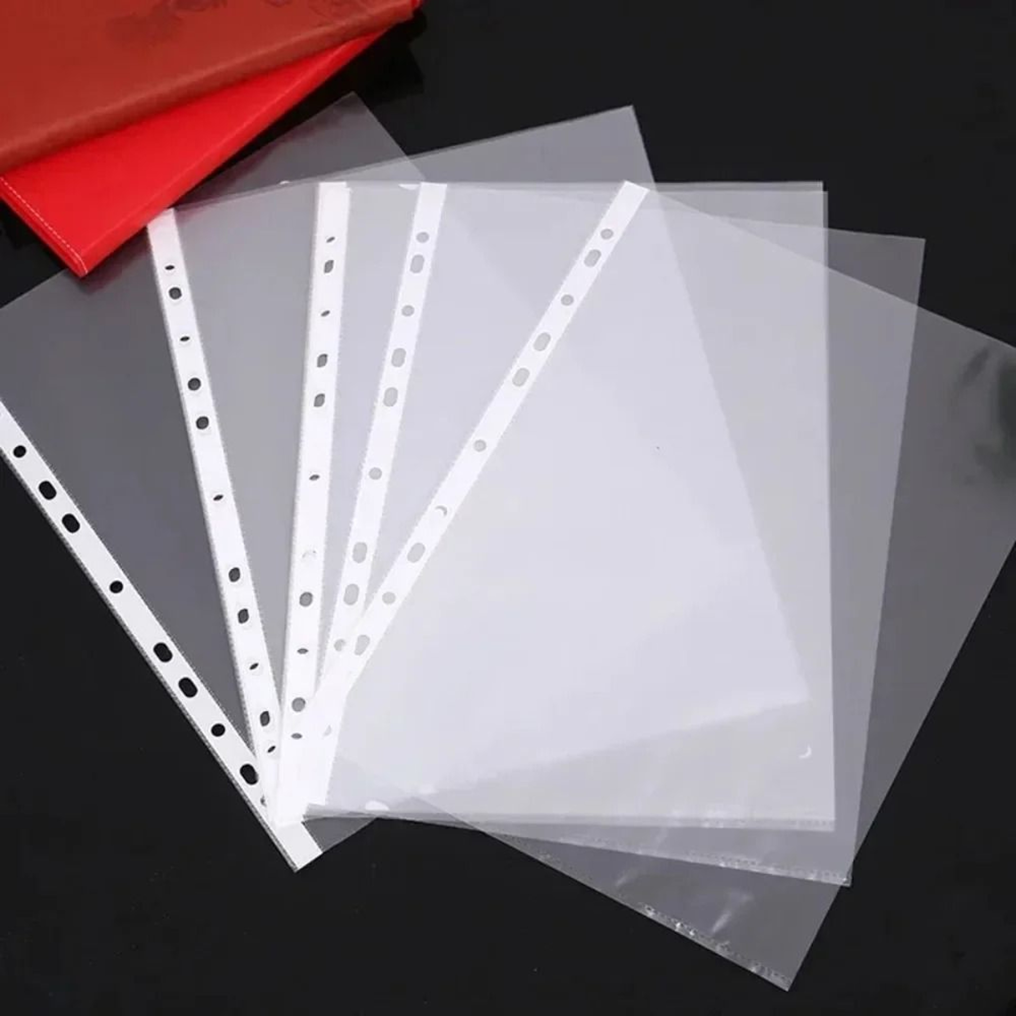 A4 Clear Sheet Protectors 100 Piece Set 8