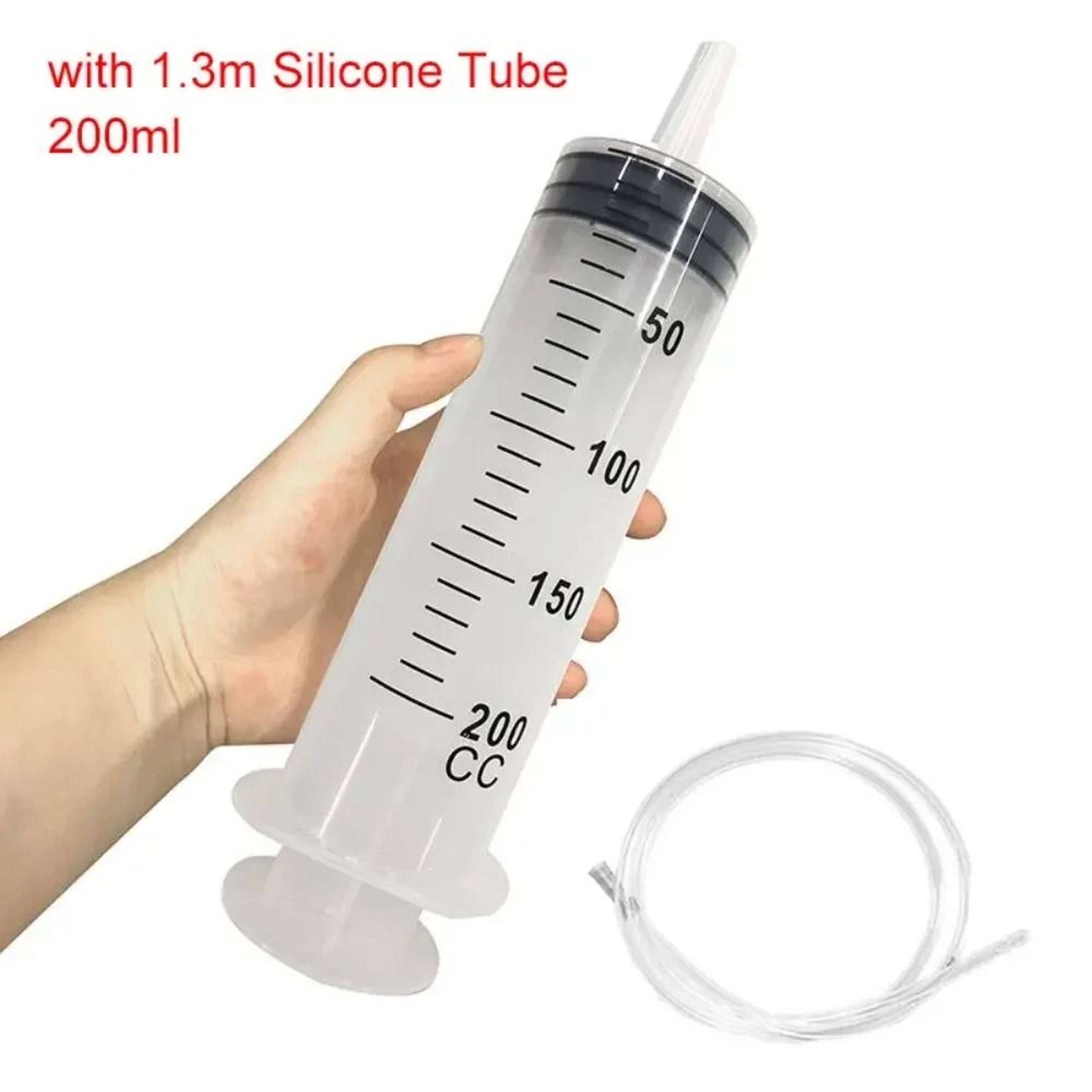 PrecisionFlow Large Capacity Measuring Syringe With Tube 2