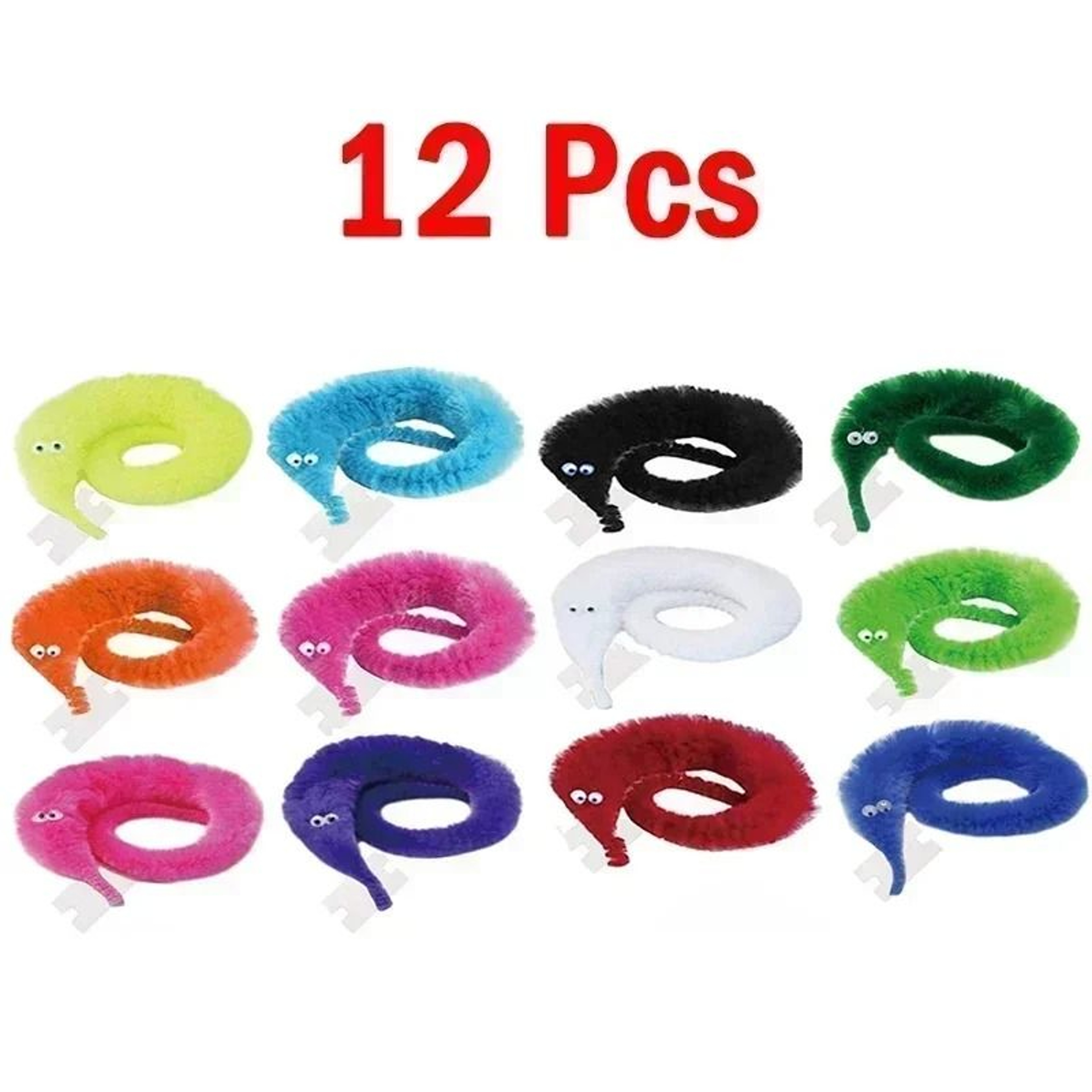WiggleWorm Furry Magic String Toys 2