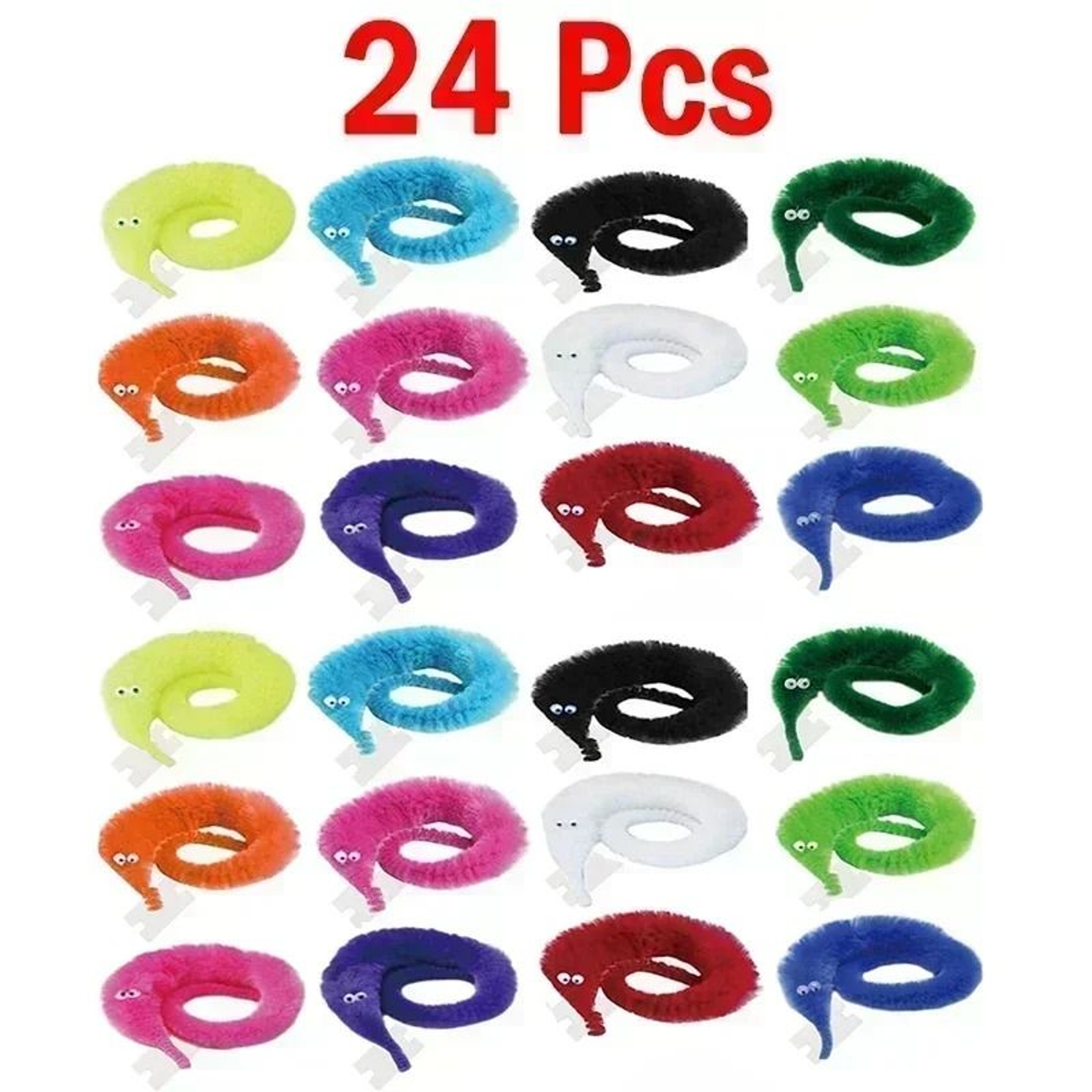 WiggleWorm Furry Magic String Toys 3