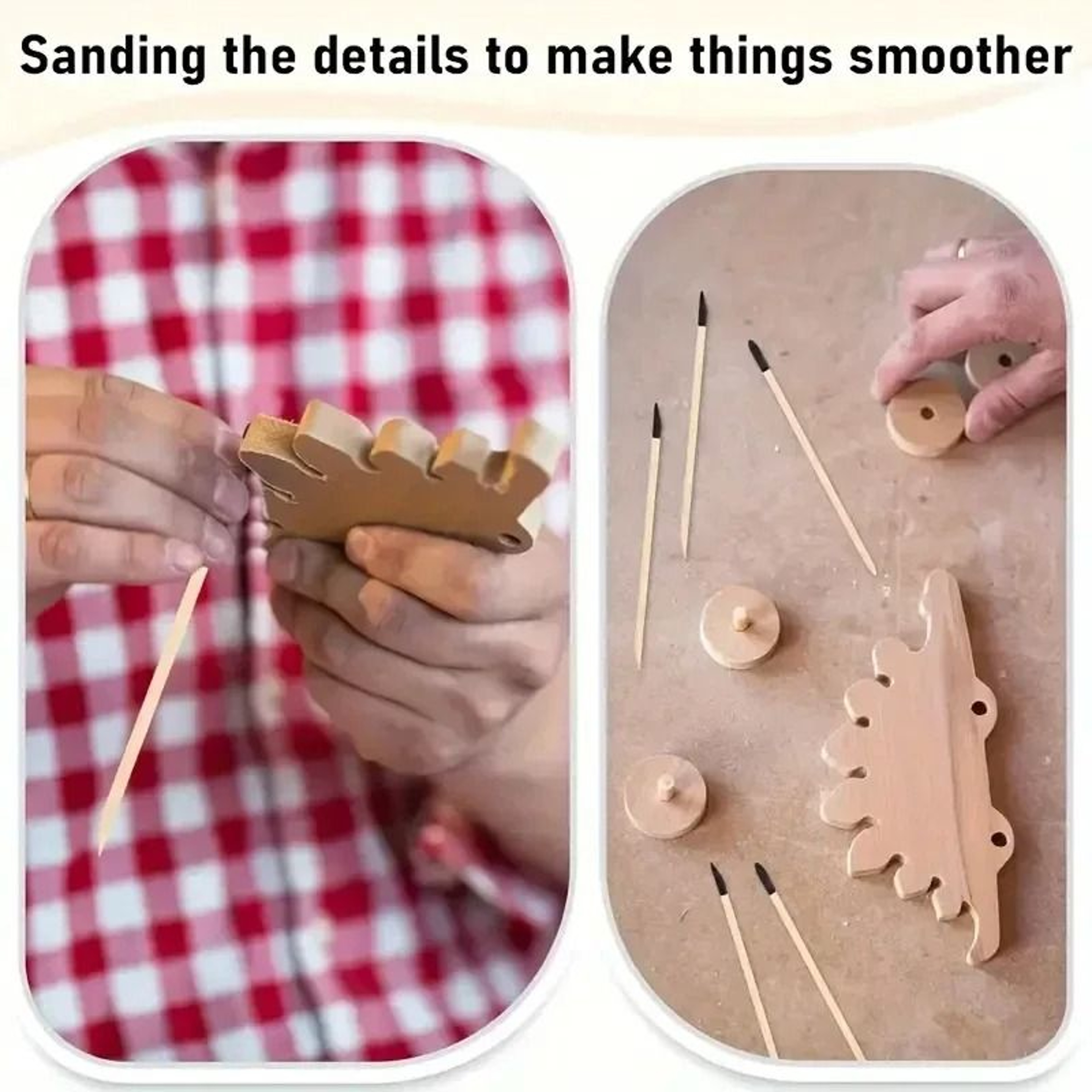 Precision Dual Tip Sanding Sticks For Crafts And Models 5