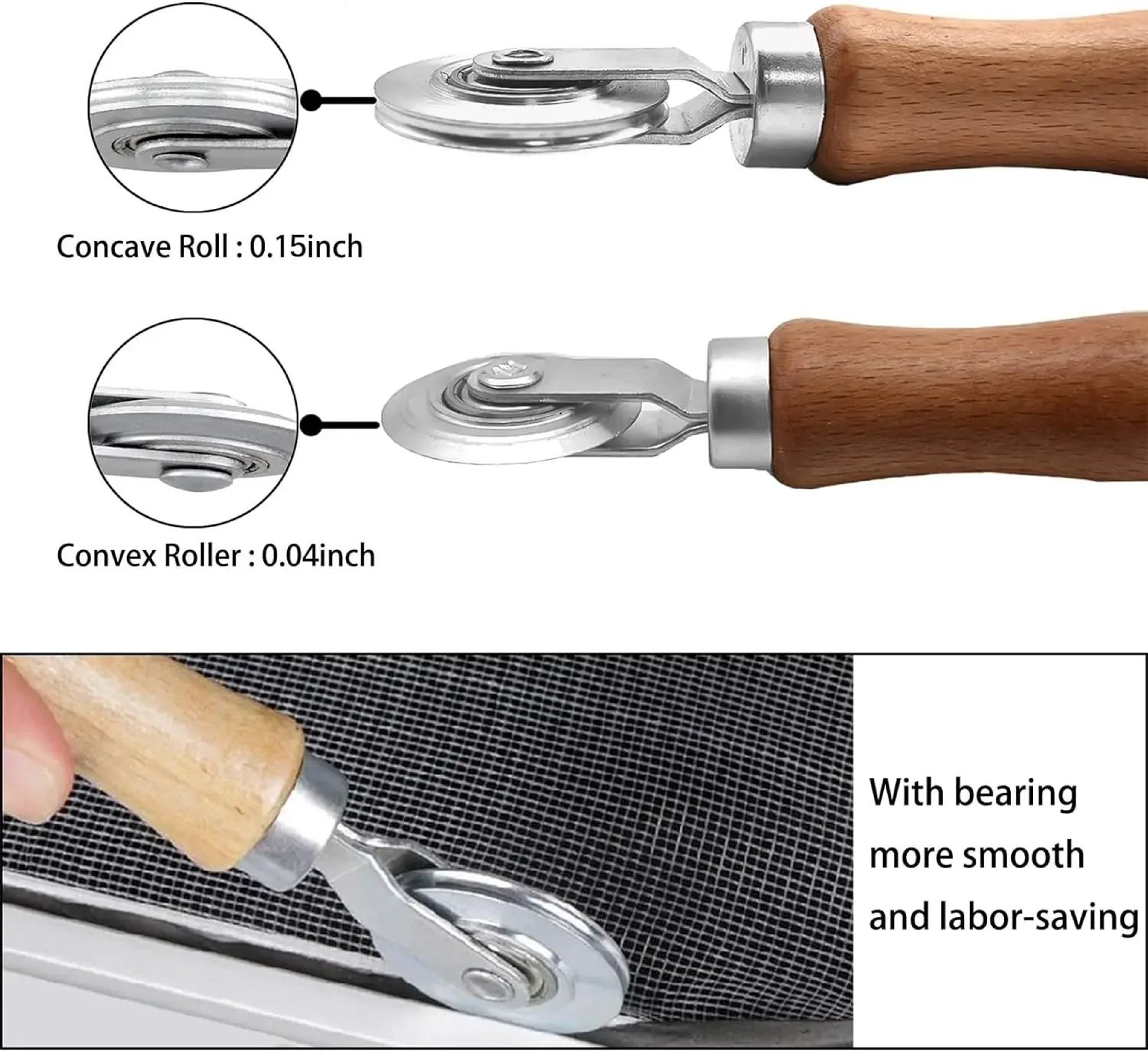 Easy Press Window Screen Spline Roller Tool 7