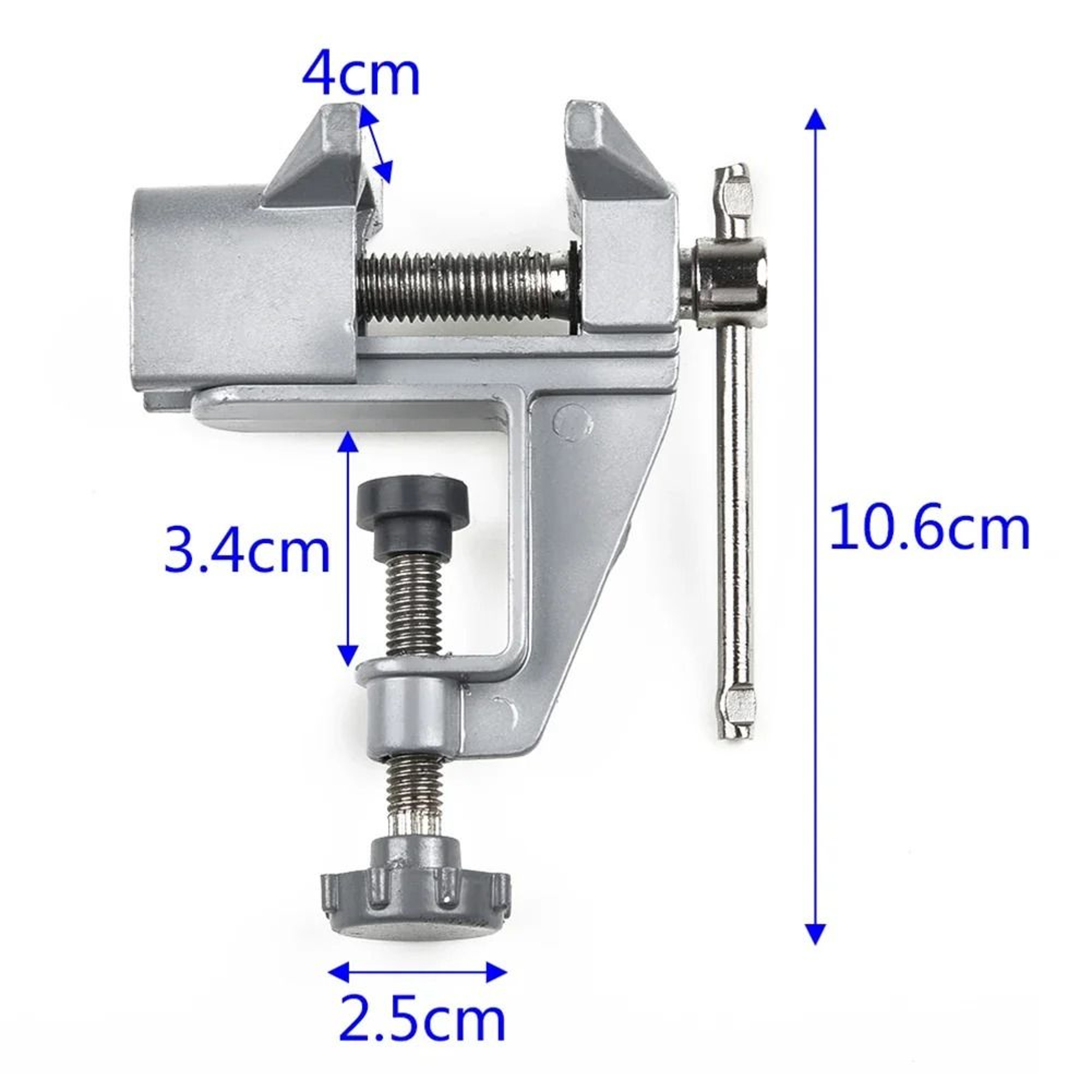GripMate Mini Bench Vise Aluminum Table Clamp 1