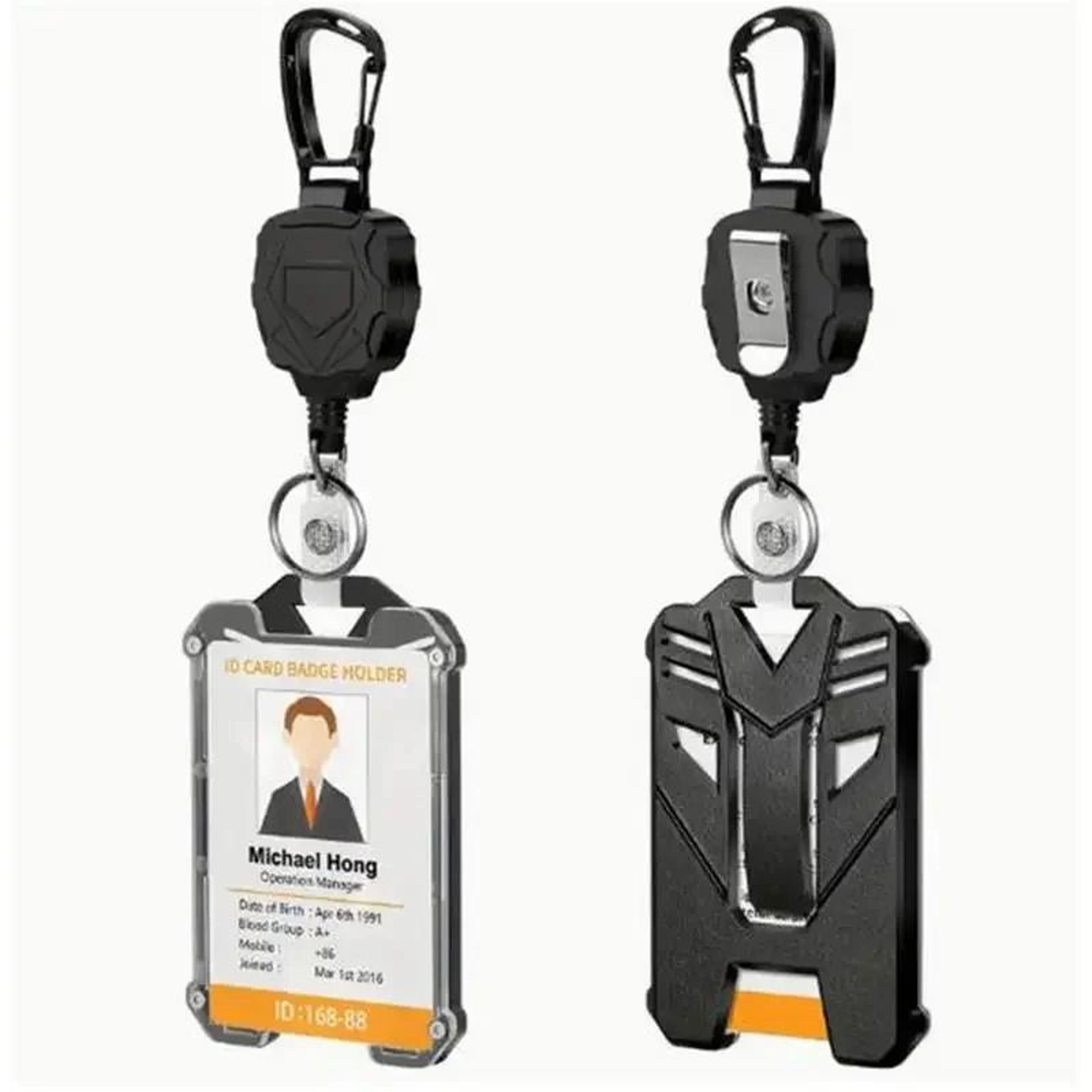 SecureCarry Retractable Badge Holder And Card Case 7