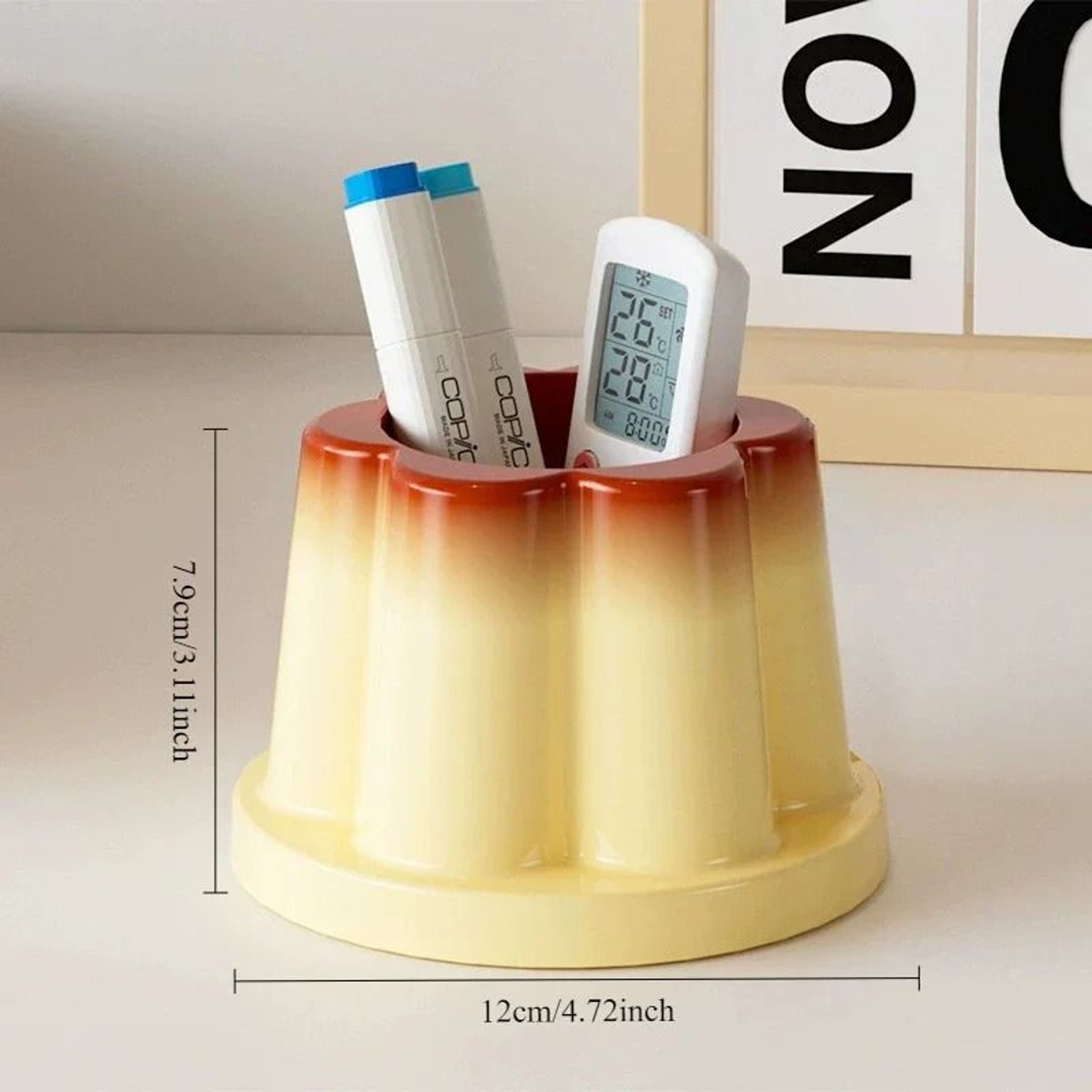 SweetDesk Pudding Pen Holder And Cute Desk Organizer 2