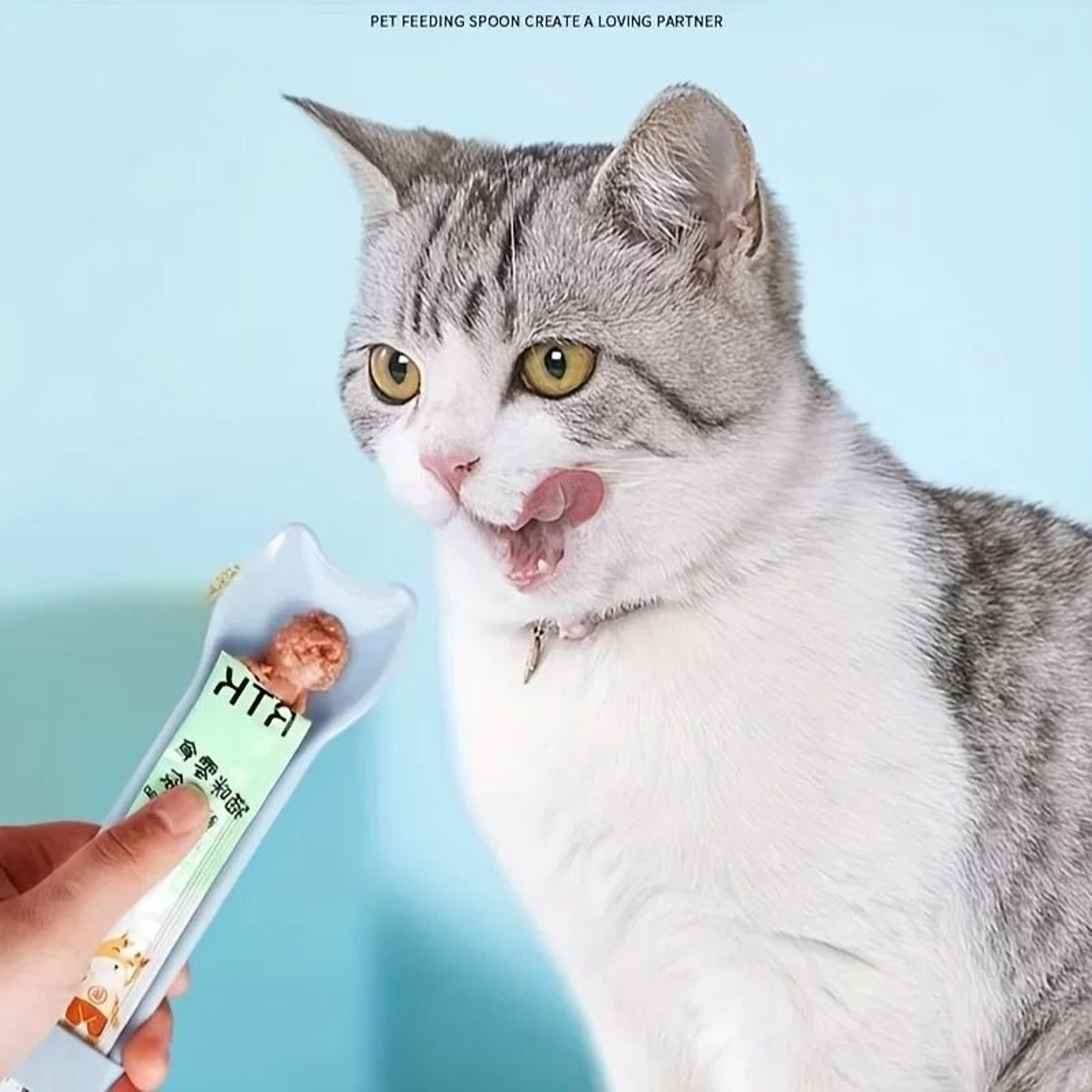 CleanPaws Lickable Cat Treat Squeeze Spoon For Mess Free Feeding 5