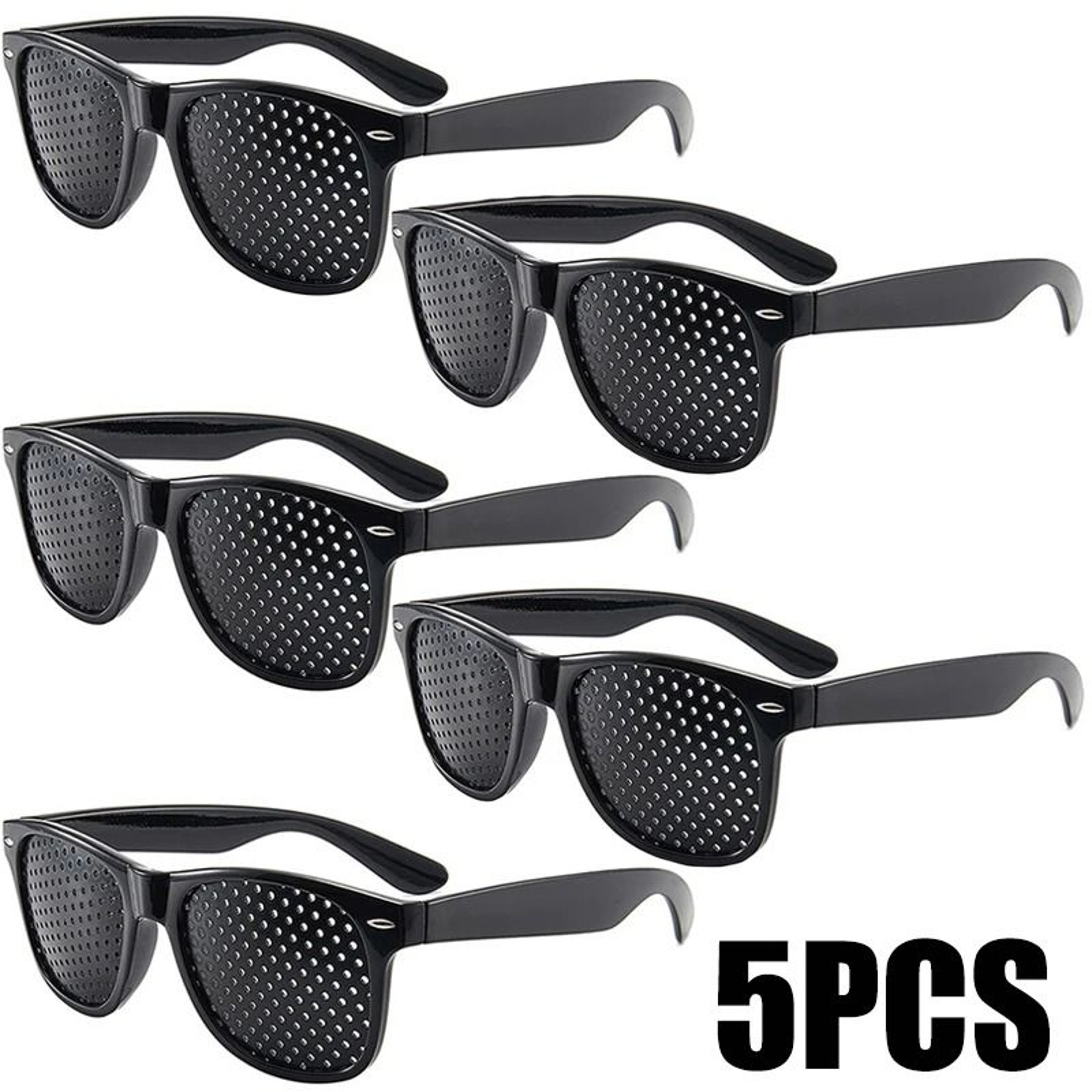 Pinhole Focus Glasses For Temporary Visual Clarity And Controlled Viewing Practice 9