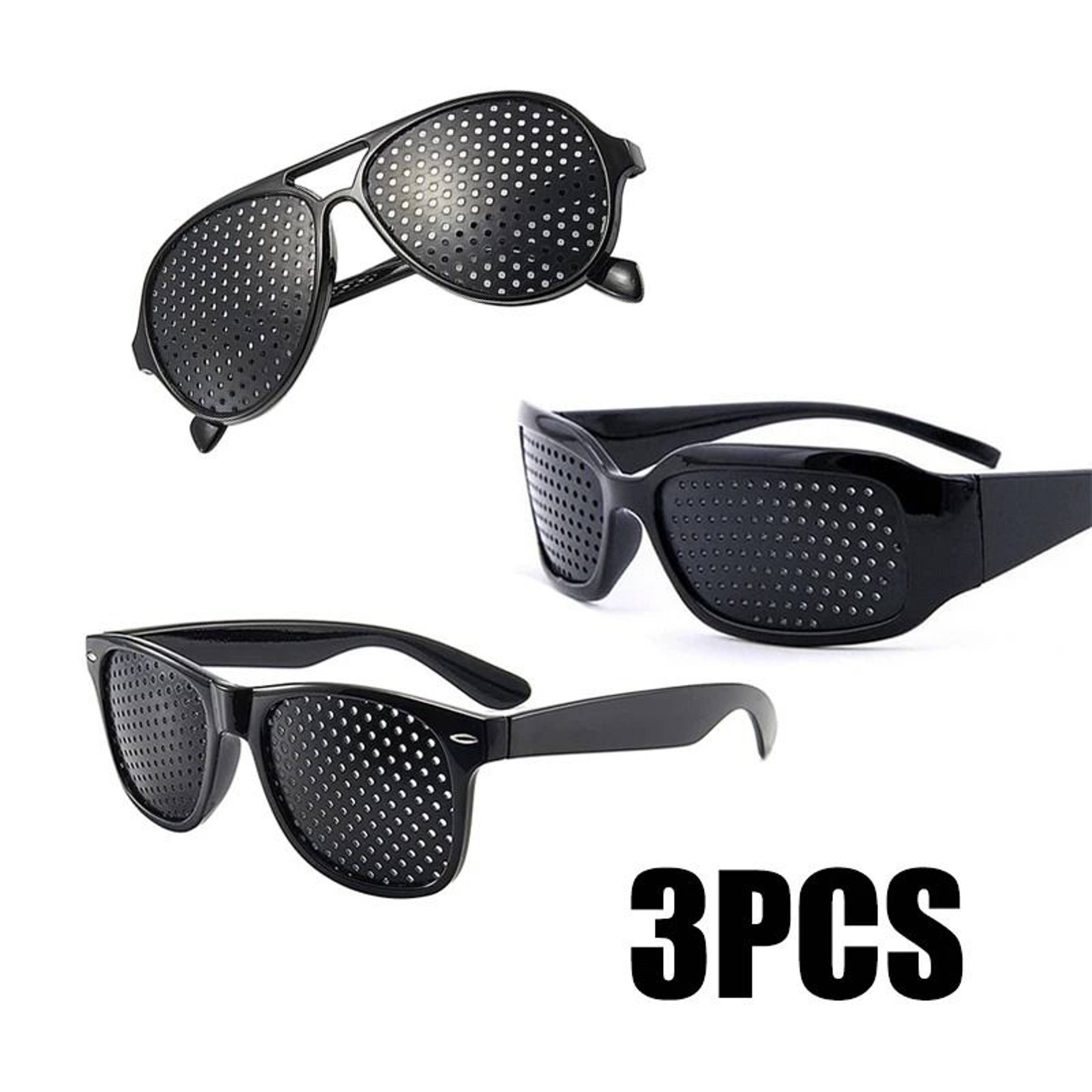 Pinhole Focus Glasses For Temporary Visual Clarity And Controlled Viewing Practice 6