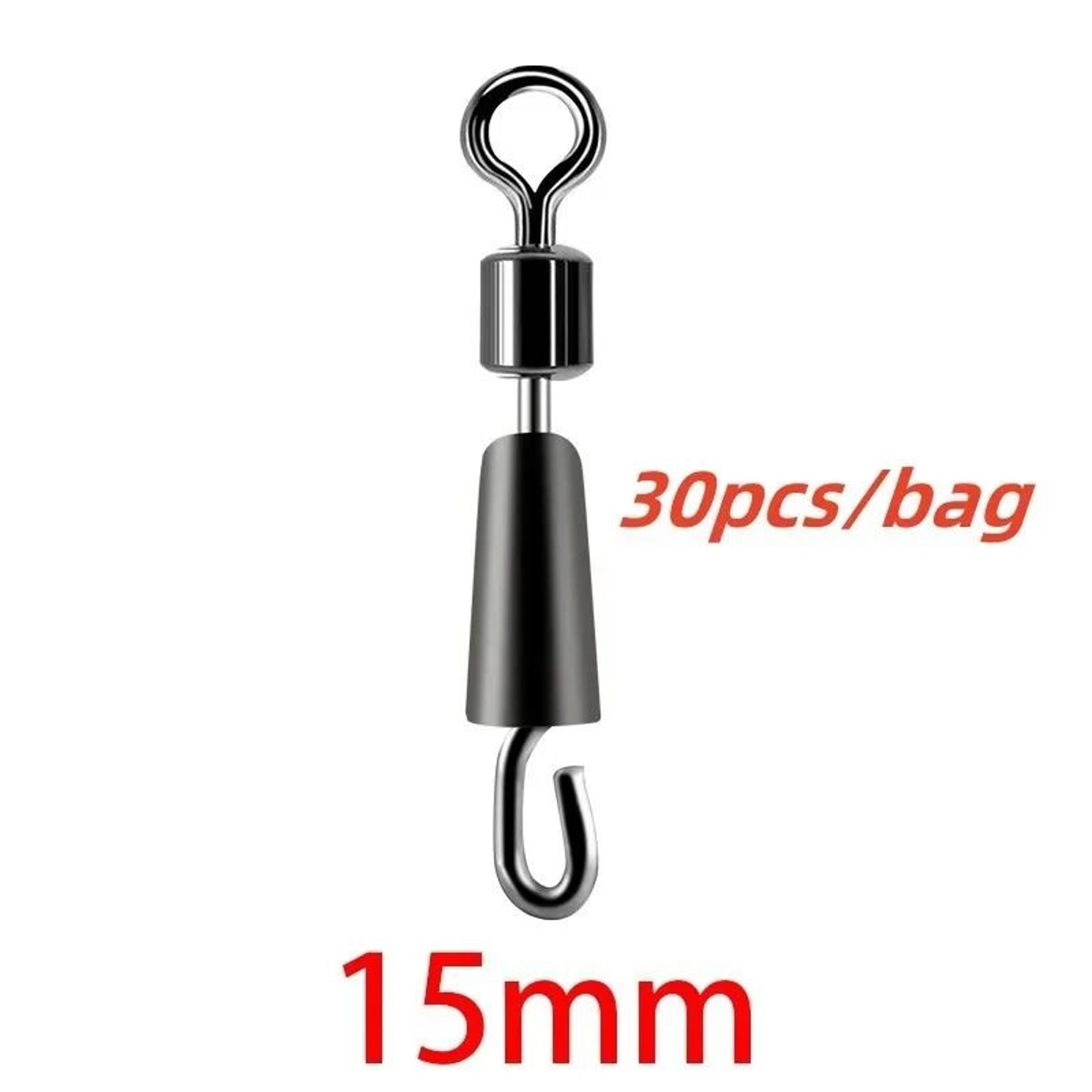 Heavy Duty Ball Bearing Fishing Swivels With Solid Rings For Smooth Rig Rotation 2