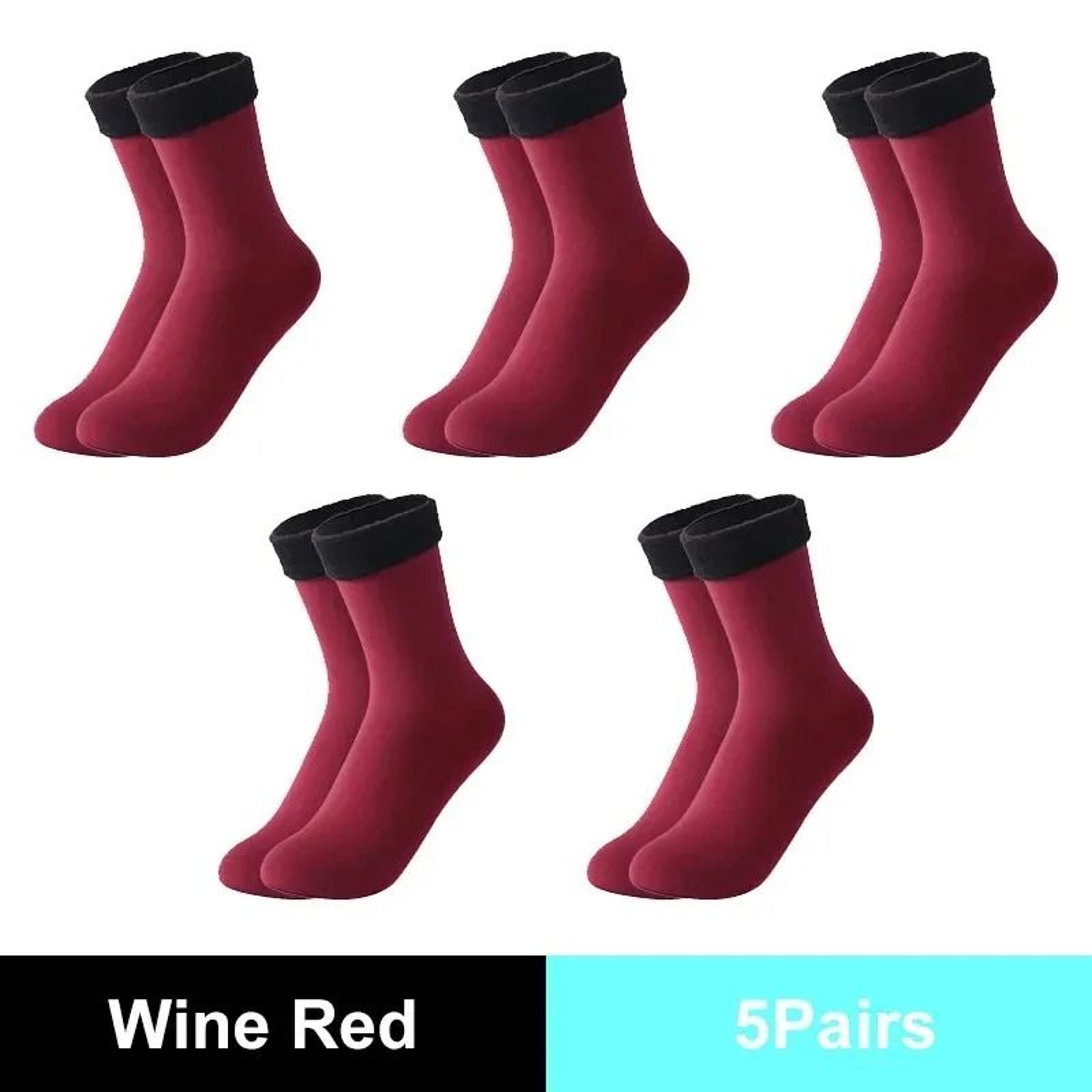 CozyStep Wool Blend Thermal Socks For Women 18