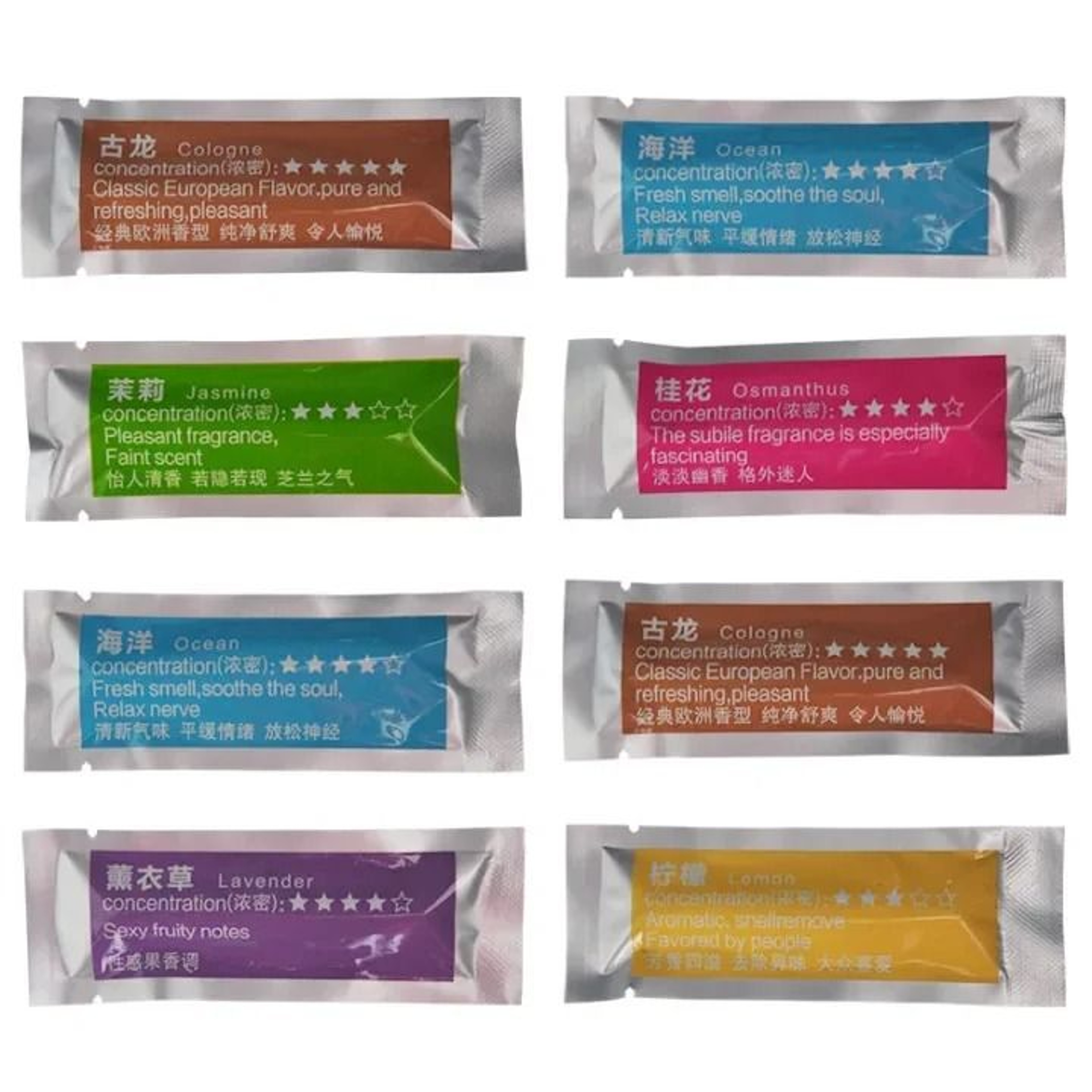 FreshDrive Car Air Vent Perfume Clips 8