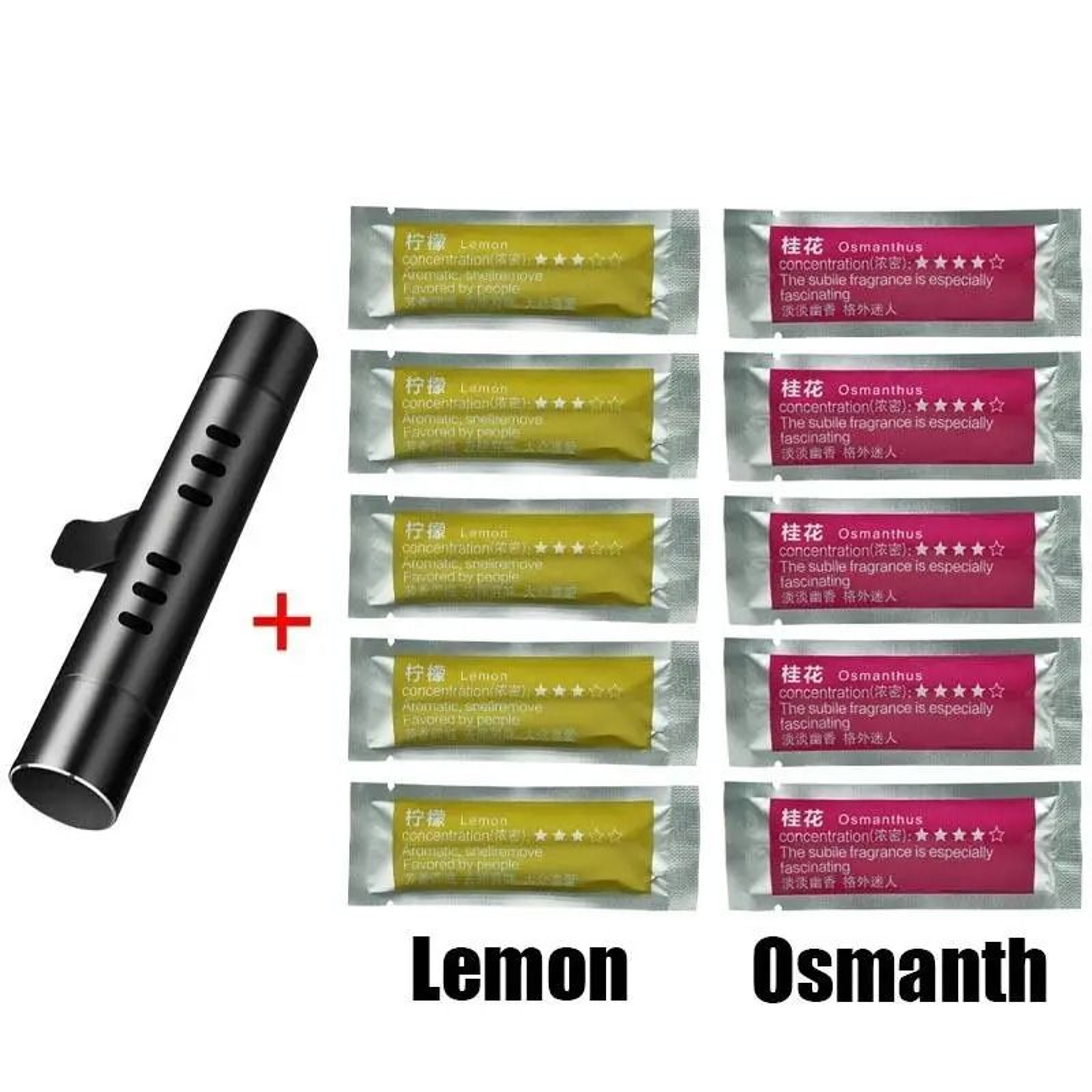FreshDrive Car Air Vent Perfume Clips 3