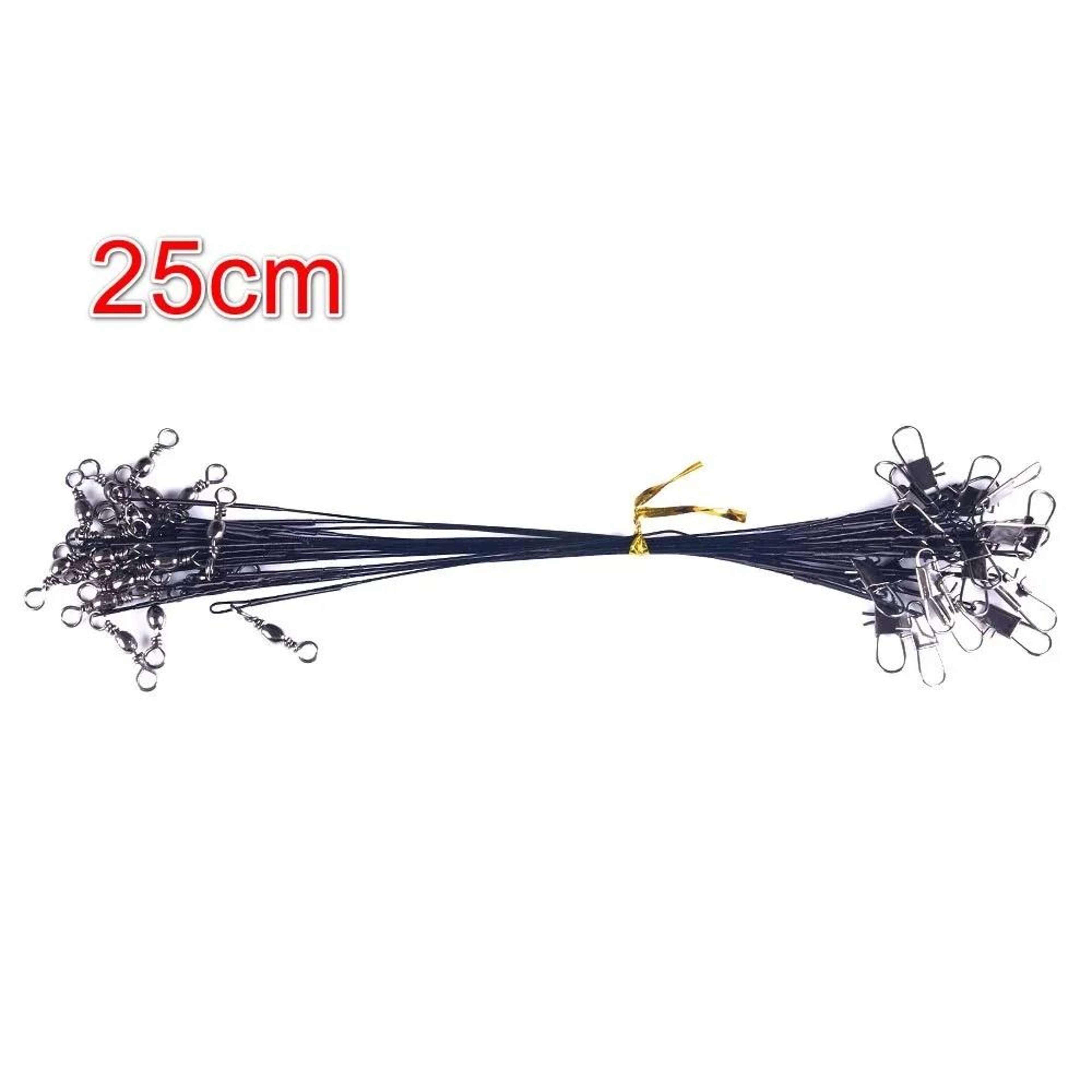 Anti Bite Steel Wire Fishing Leaders With Swivel 7