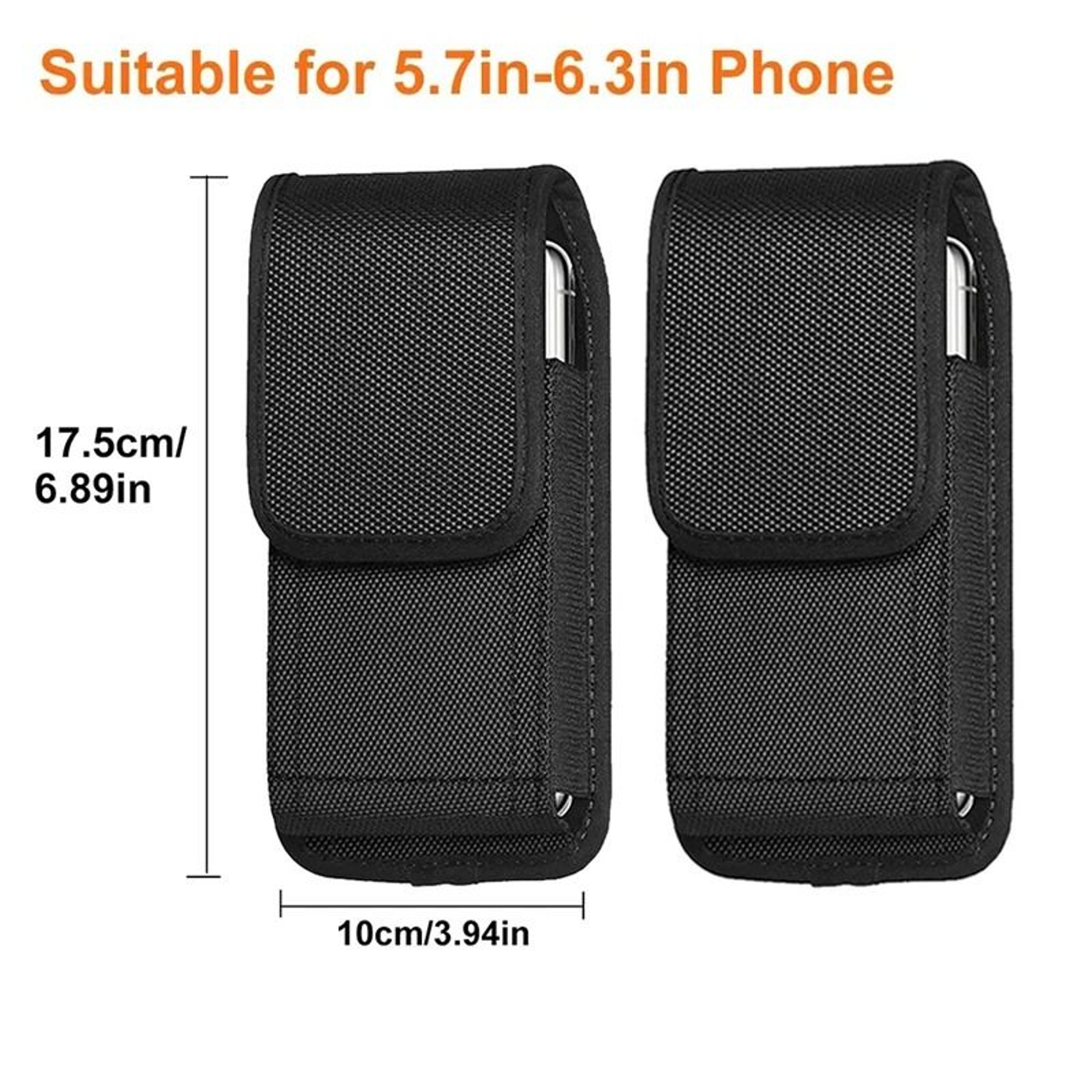 Rugged Tactical Phone Pouch And Nylon Belt Holster 8