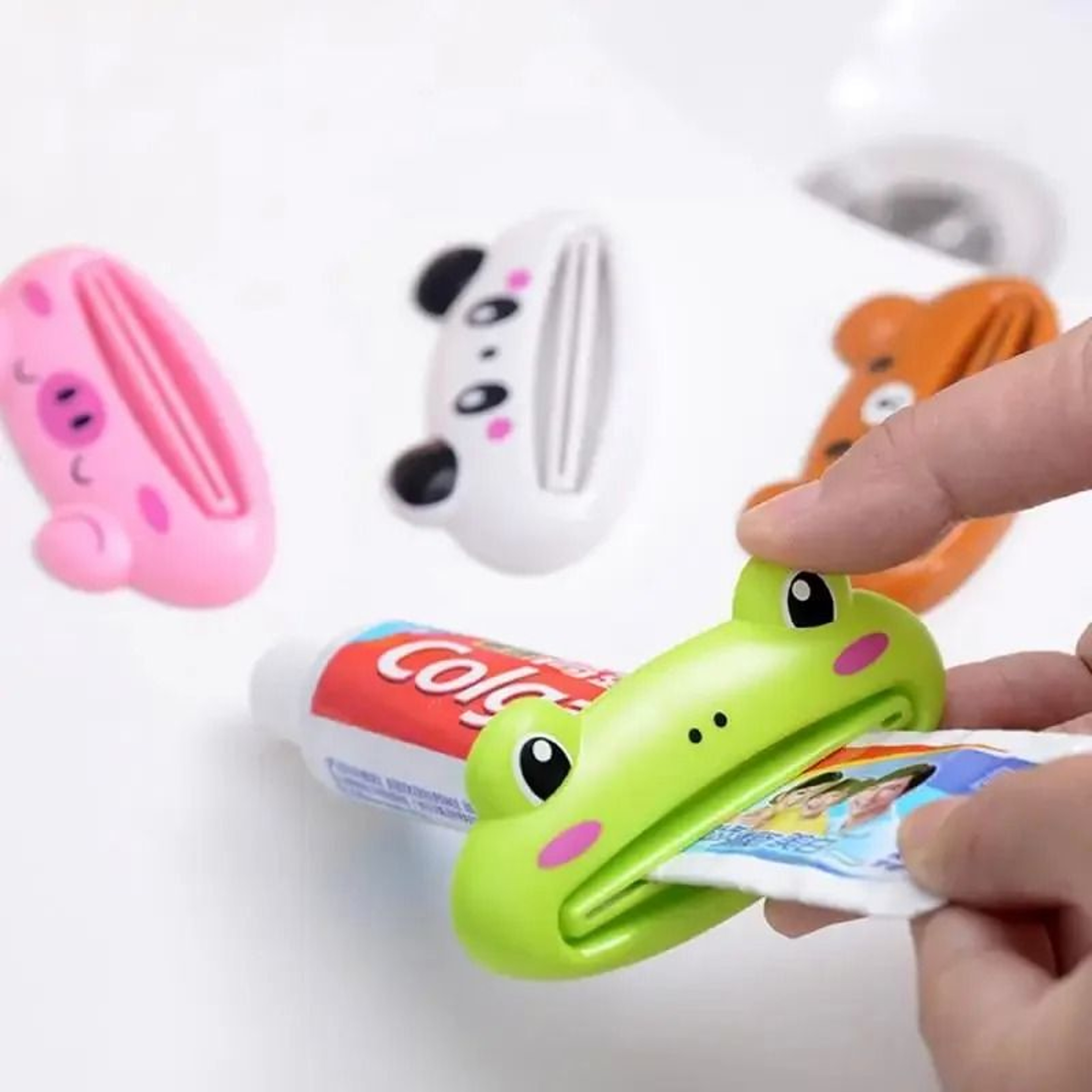 Cute Animal Toothpaste Tube Squeezer And Rolling Holder 25