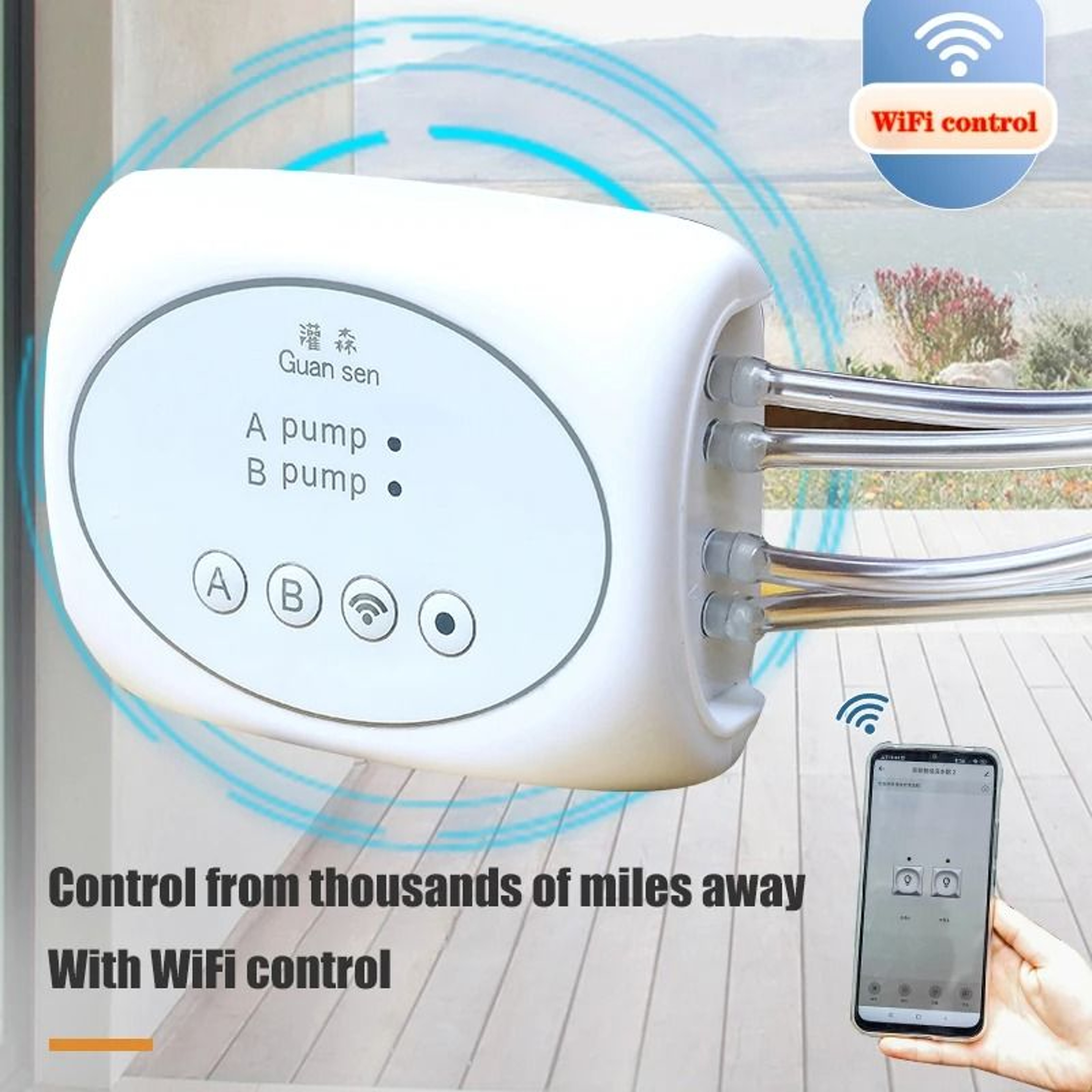Smart WiFi Garden Irrigation Controller For Automatic App Controlled Plant Watering Systems 9