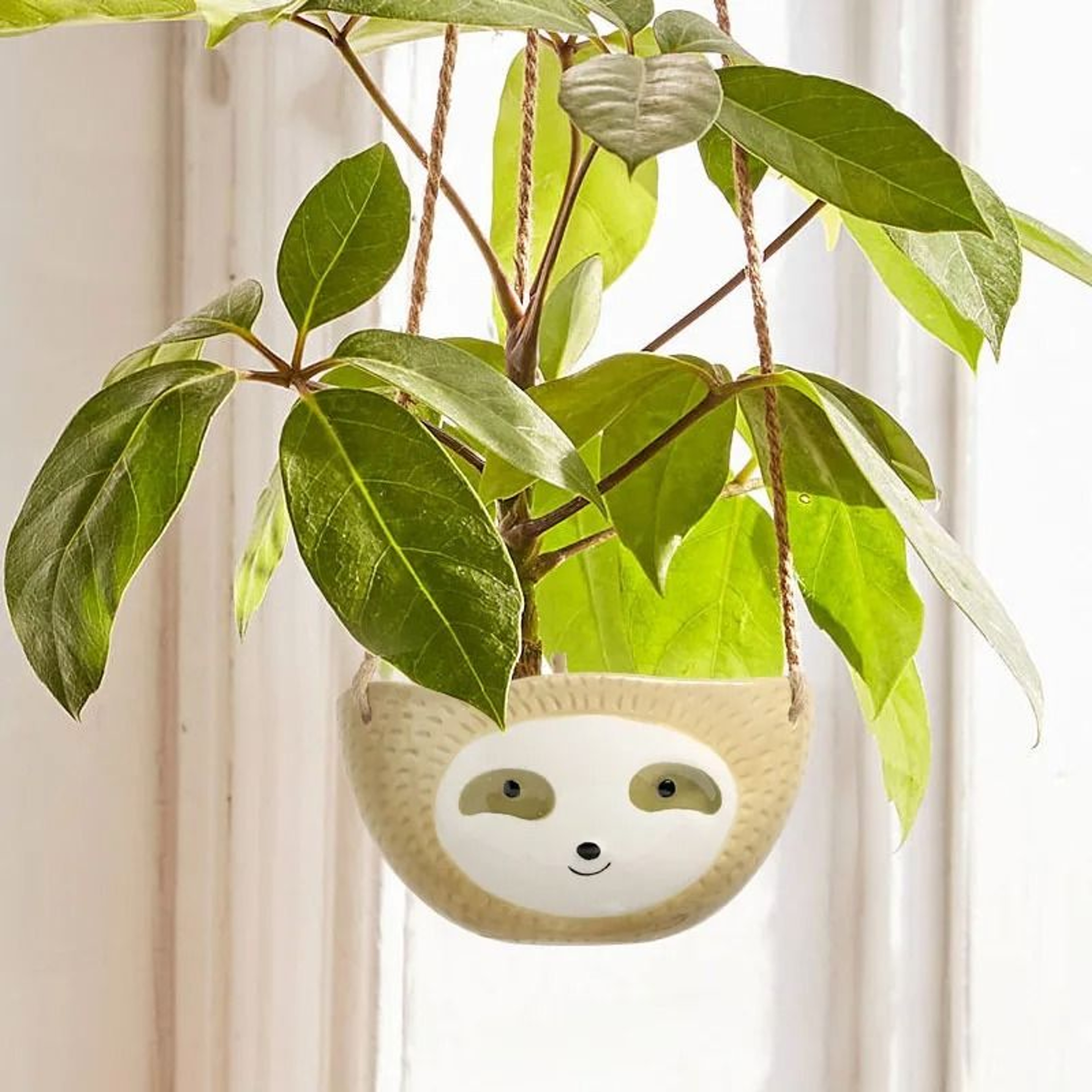 Cute Ceramic Hanging Animal Planter For Trailing Plants Home And Garden Decor 3