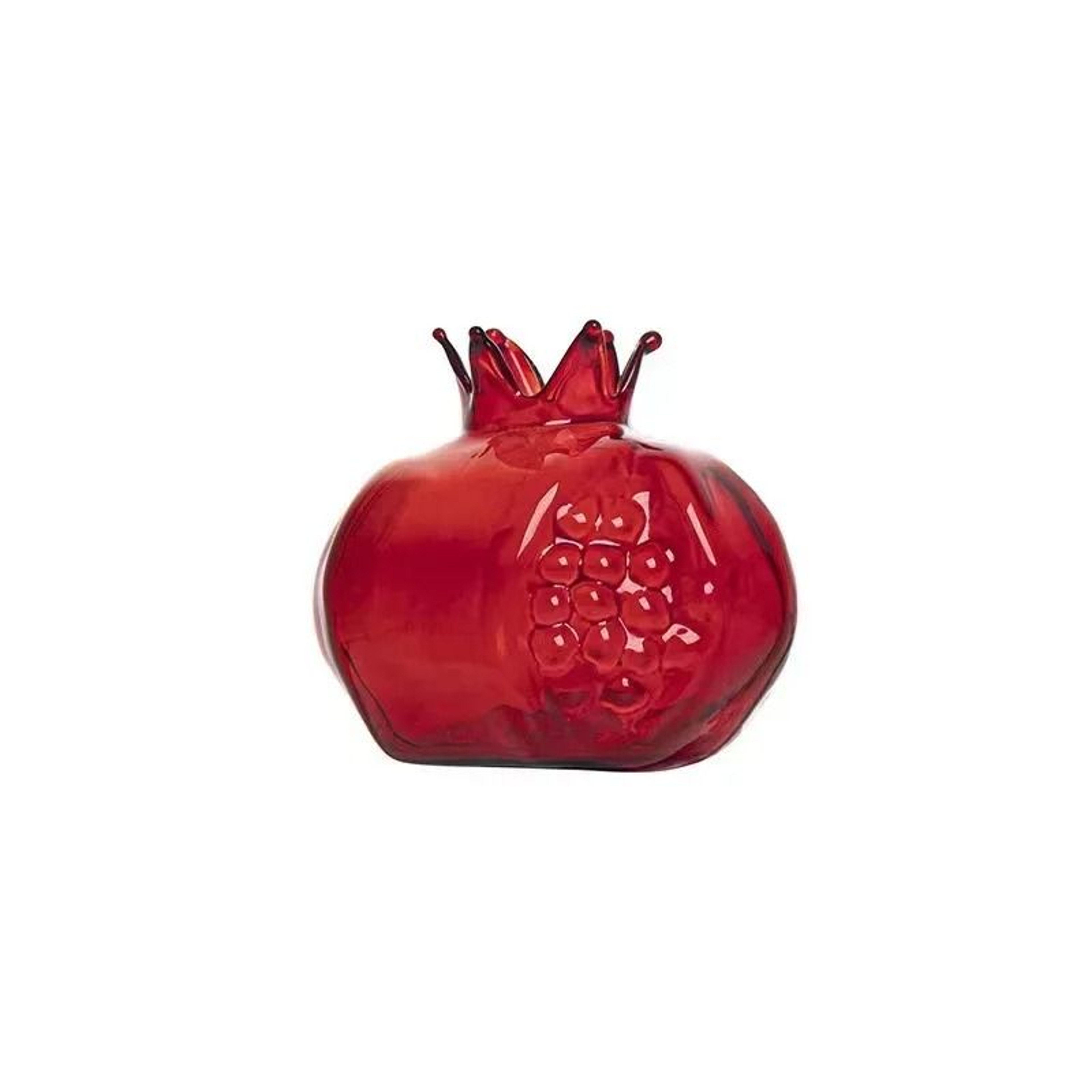 Creative Pomegranate Glass Hydroponic Vase For Flowers Plants Desktop Home Art Decor 1