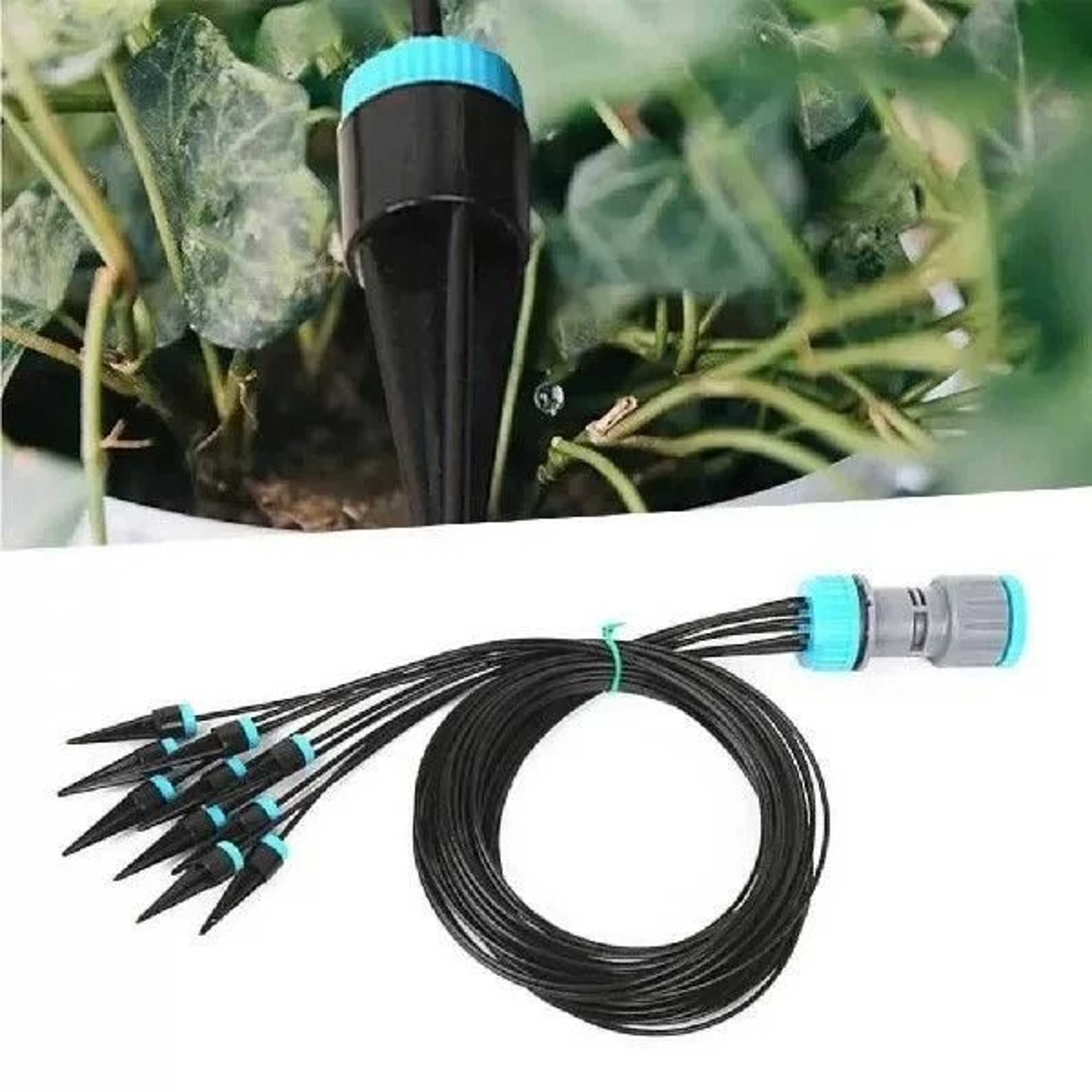 Ten Piece Automatic Arrow Dripper Irrigation Kit For Pots Gardens And Greenhouses 2