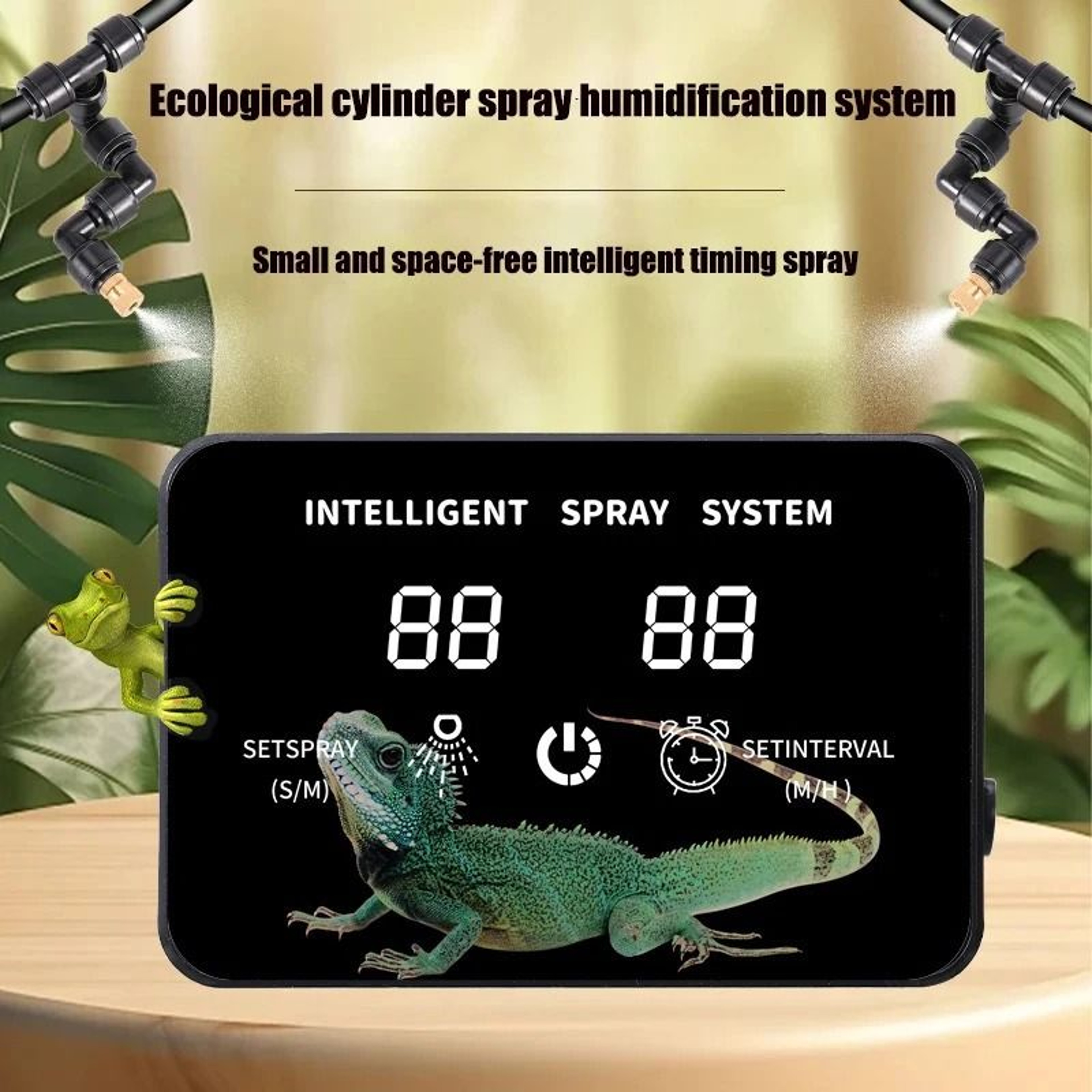 Automatic Timed Reptile Misting System For Rainforest Terrariums And Tropical Plants 6