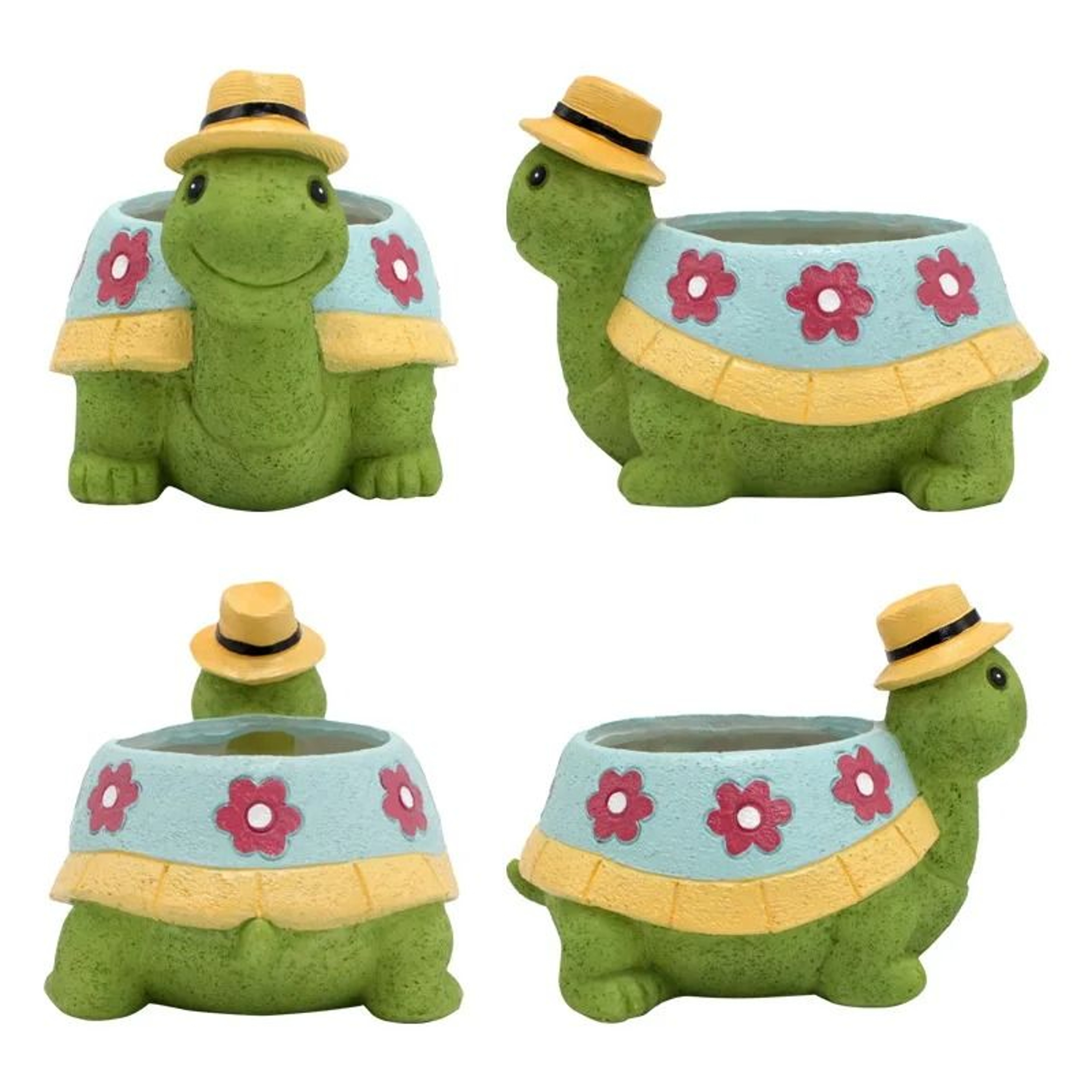 Cute Turtle Succulent Planter For Desktop Home Office And Garden Decoration Display 1
