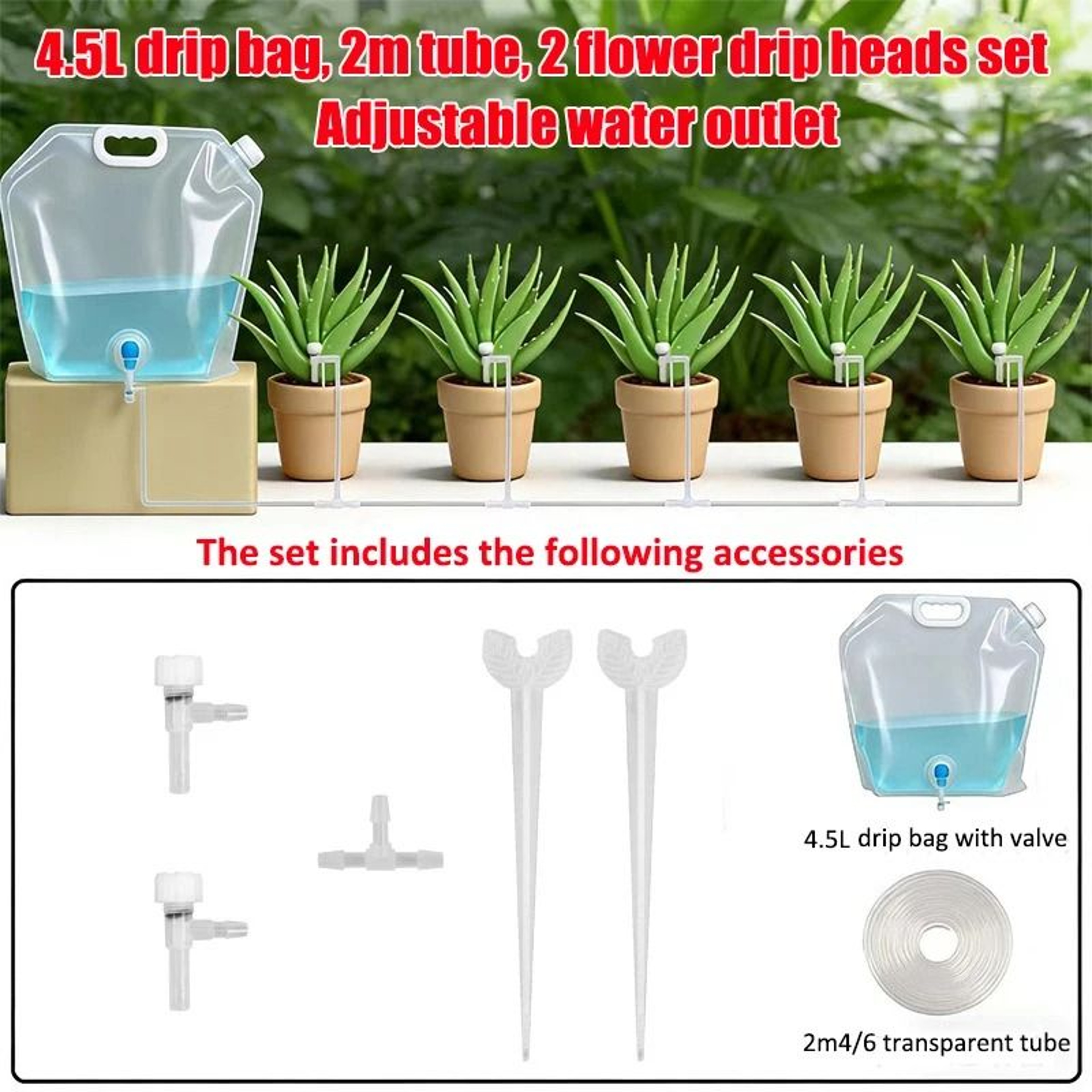 45L Adjustable Self Watering Bag For Potted Plants 2
