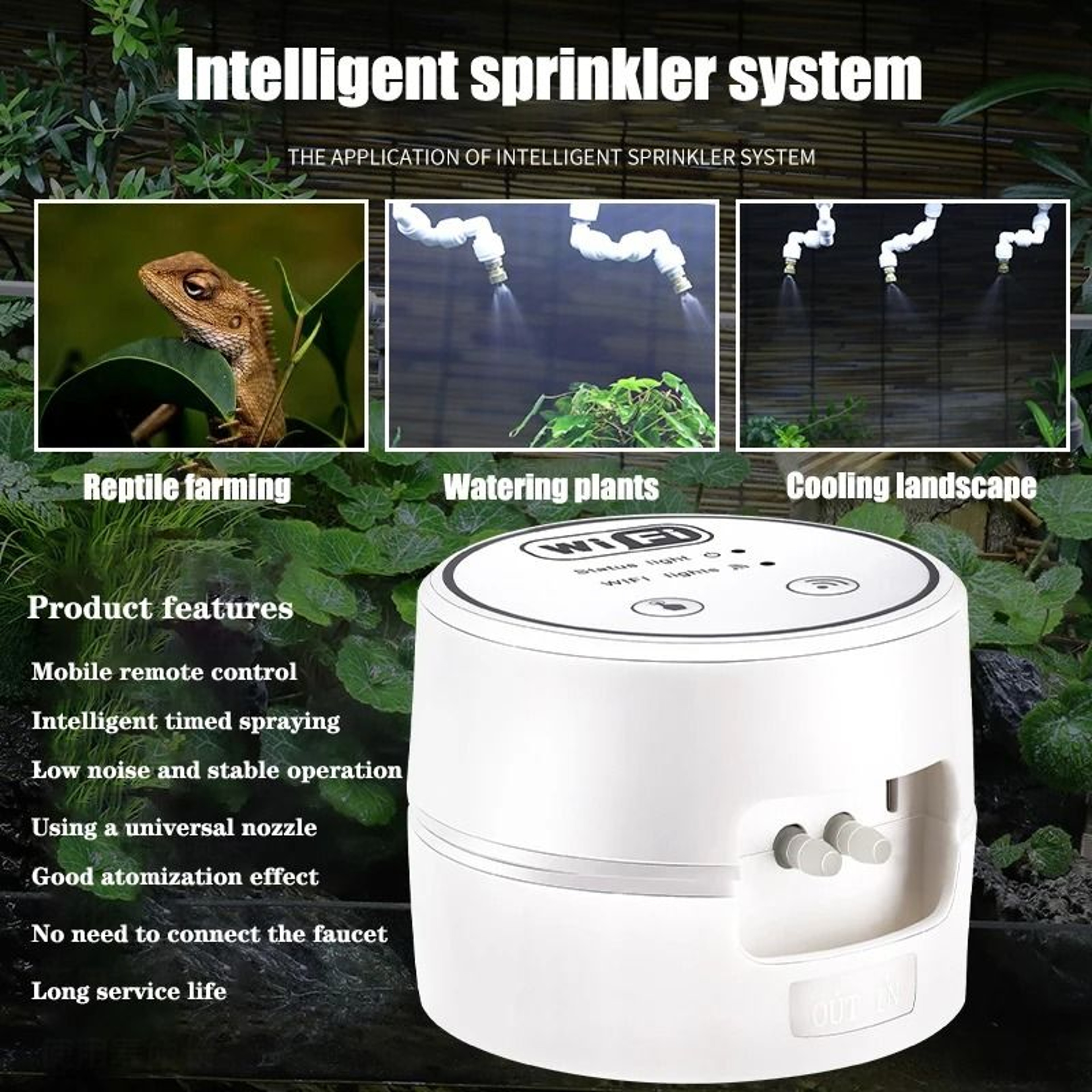 Smart WiFi Automatic Reptile Misting System With Timer 7
