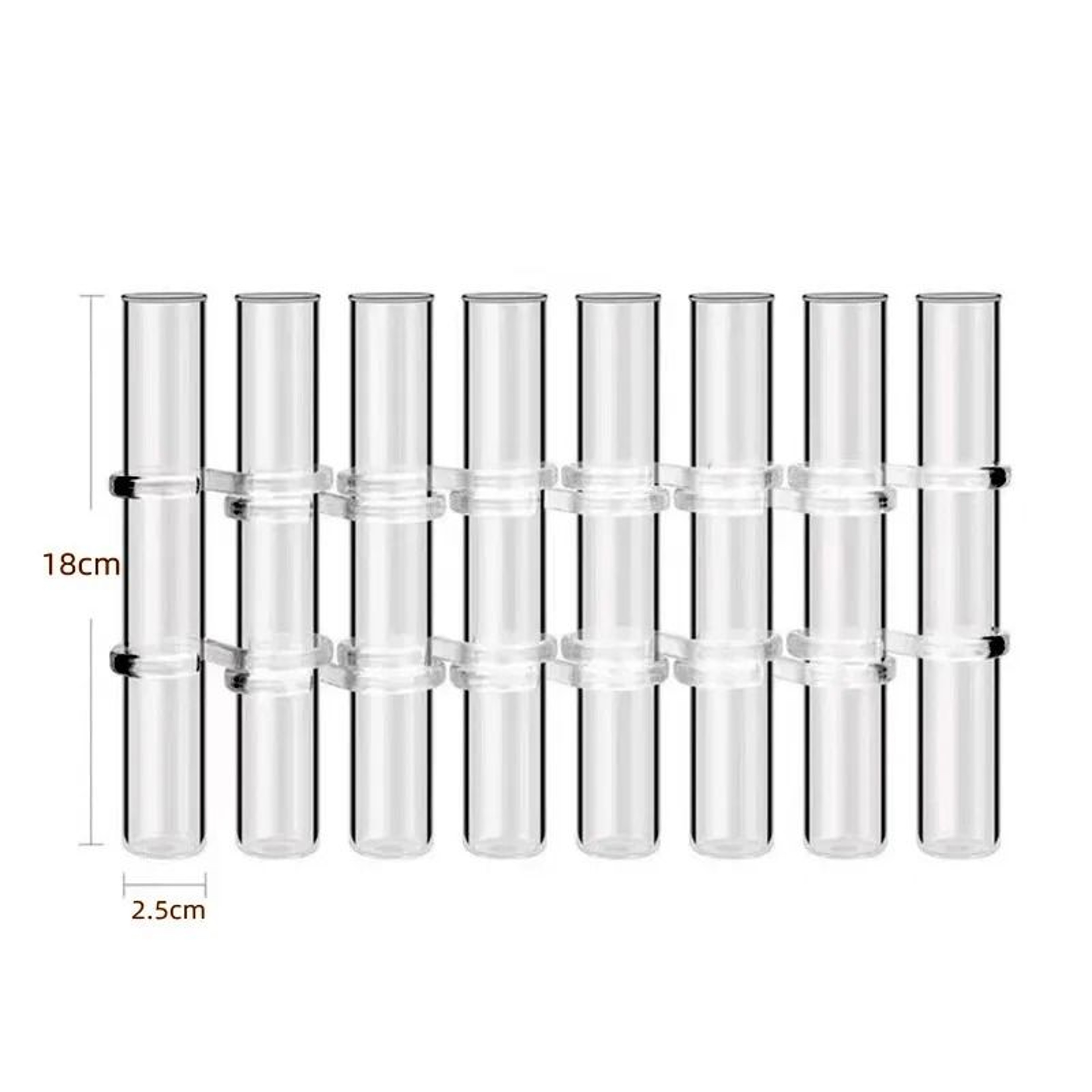 Stackable Glass Test Tube Vase And Plant Propagation Holder 4
