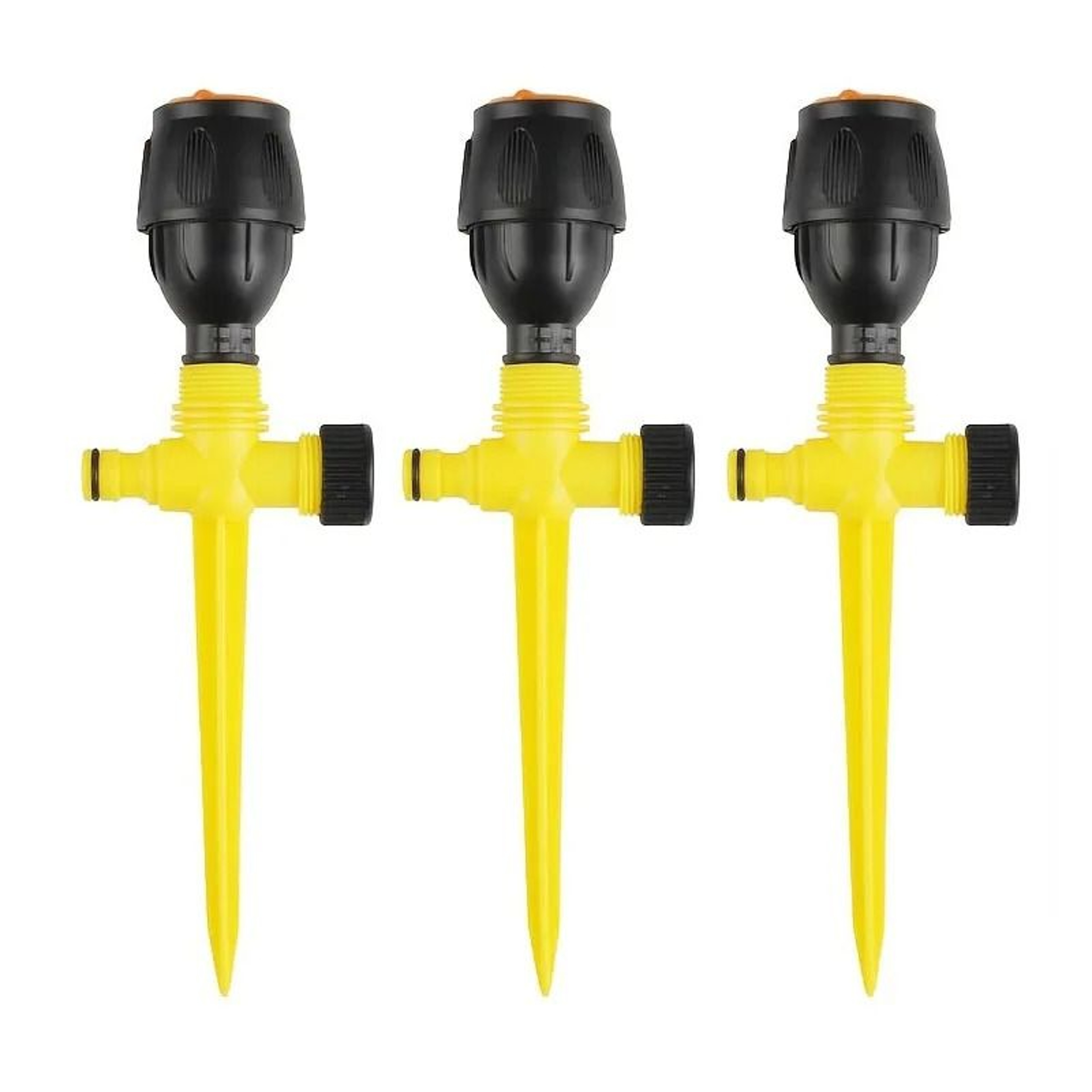 360 Degree Linkable Rotating Lawn Sprinkler With Ground Spike 2